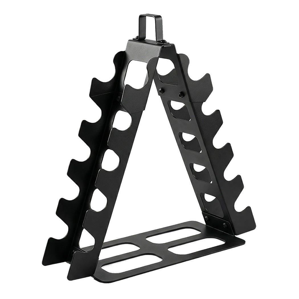 Centra Dumbbells Rack 5 Pair Dumbbell Stand Home Gym Storage 80kg Capacity-2050056767827742720