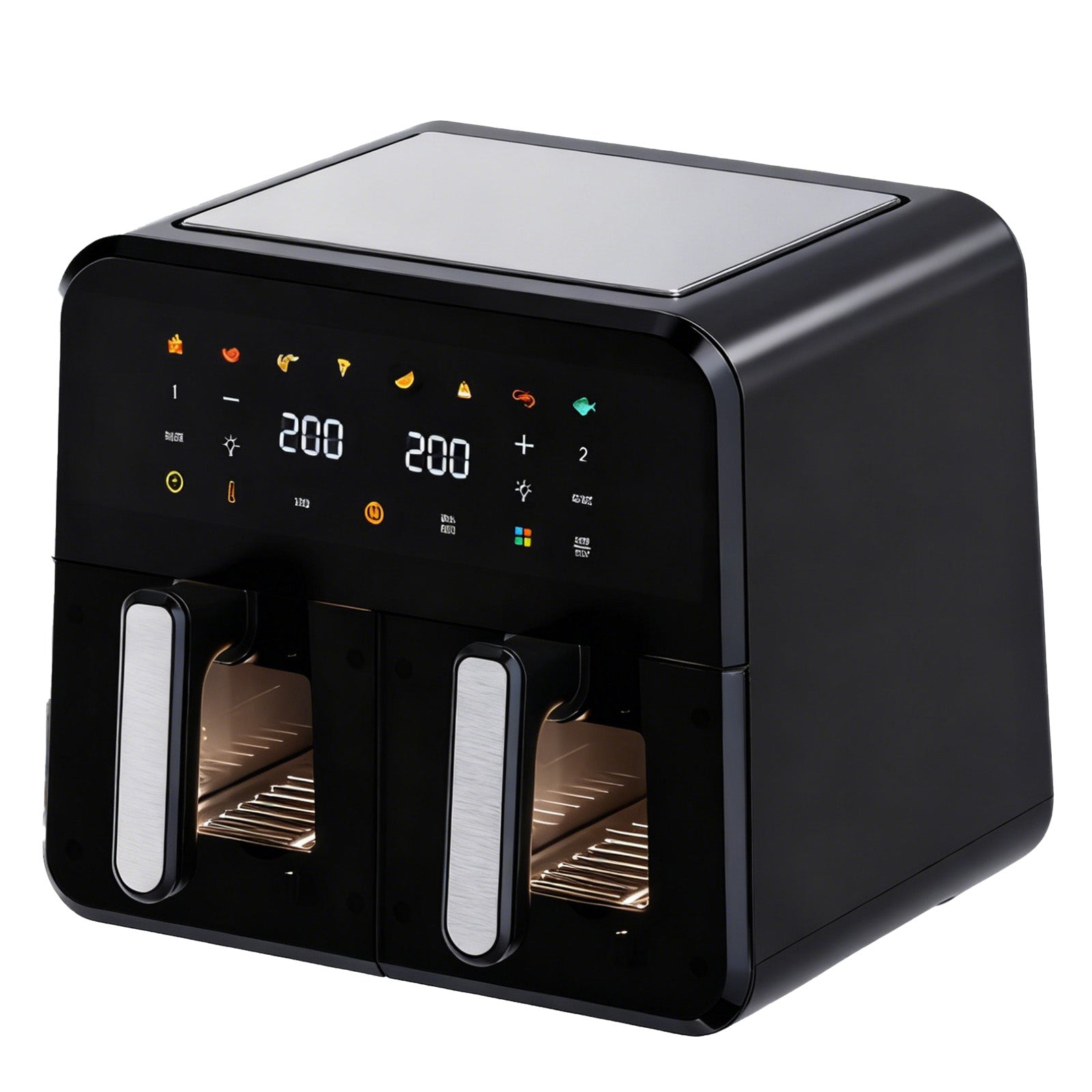 Spector 12L Dual Basket Air Fryer Electric Digital Touchscreen Oil Free Family-2065254300665384960