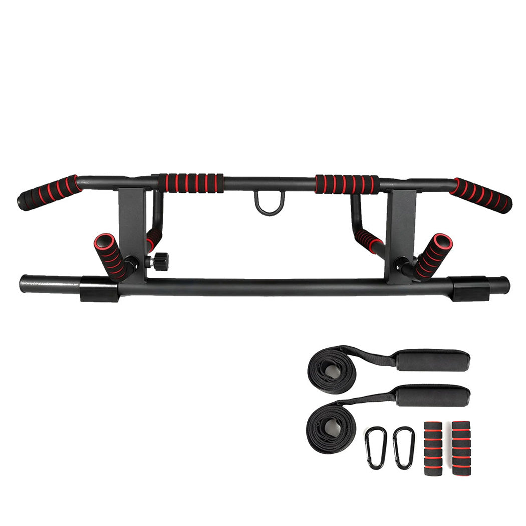 Centra Pull Up Chin Up Bar Doorway Multi Grip Home Gym Workout Fitness Portable-2065254307678261248