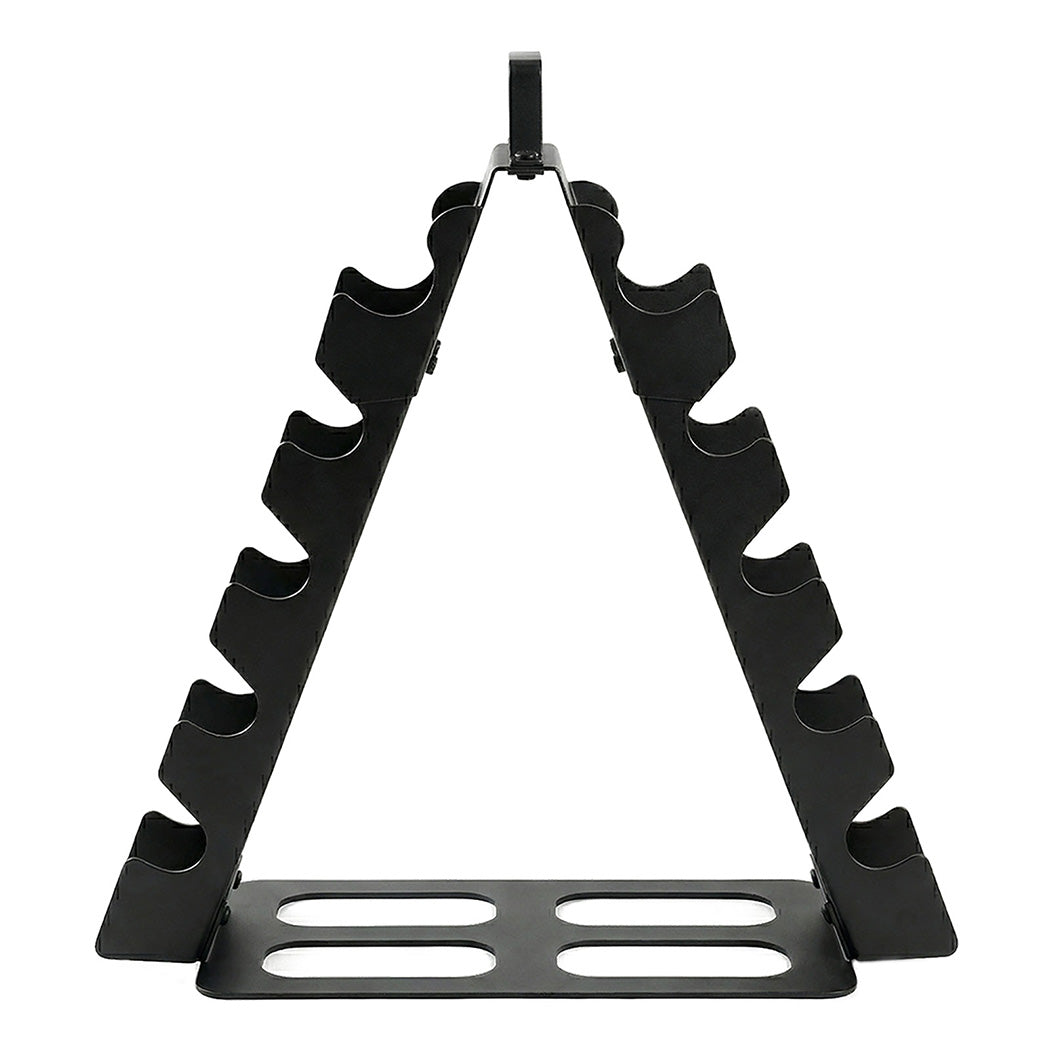 Centra Dumbbells Rack 5 Pair Dumbbell Stand Home Gym Storage 80kg Capacity-2050056767827742721