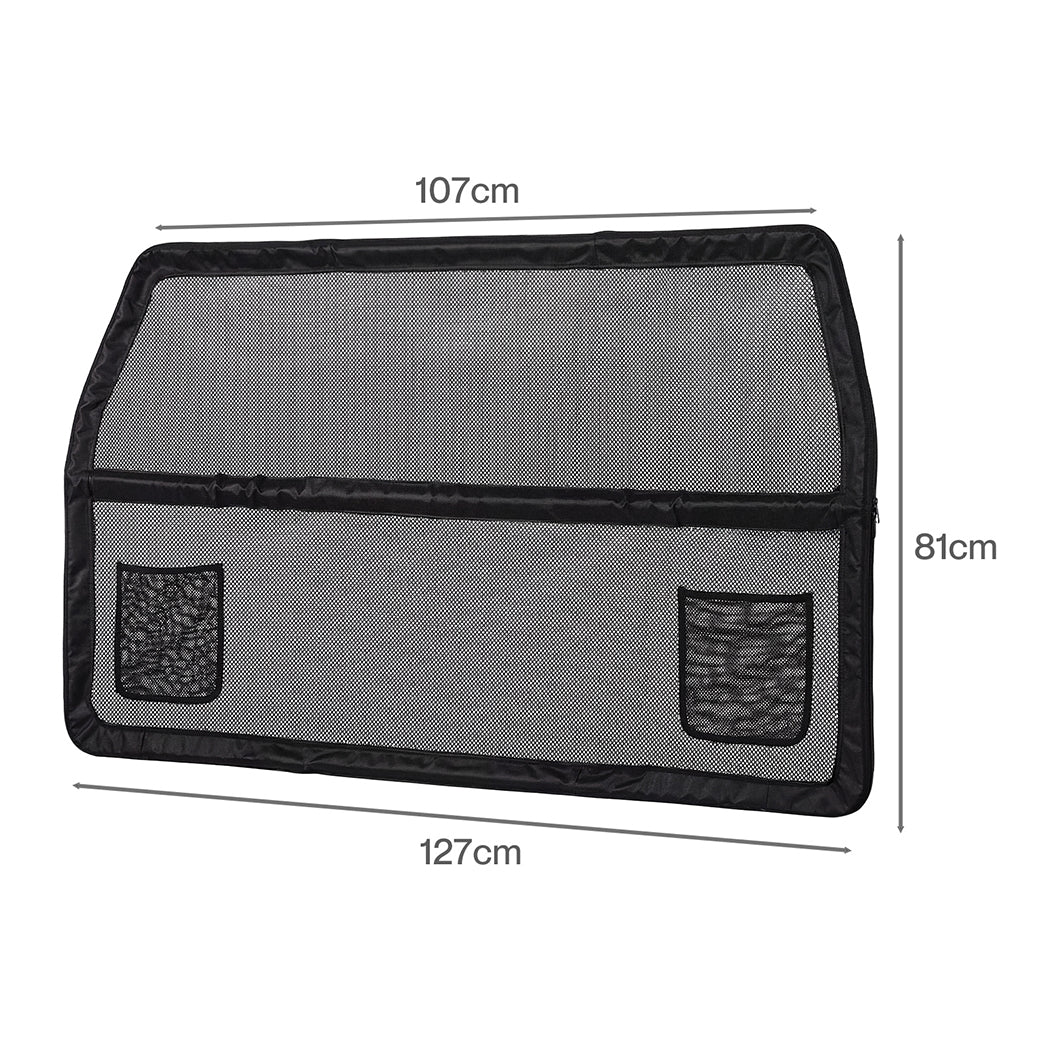 Pawz Dog Car Barrier Guard Back Seat Safety Protector Mesh Net Pet Small Divider-2050056784806285314