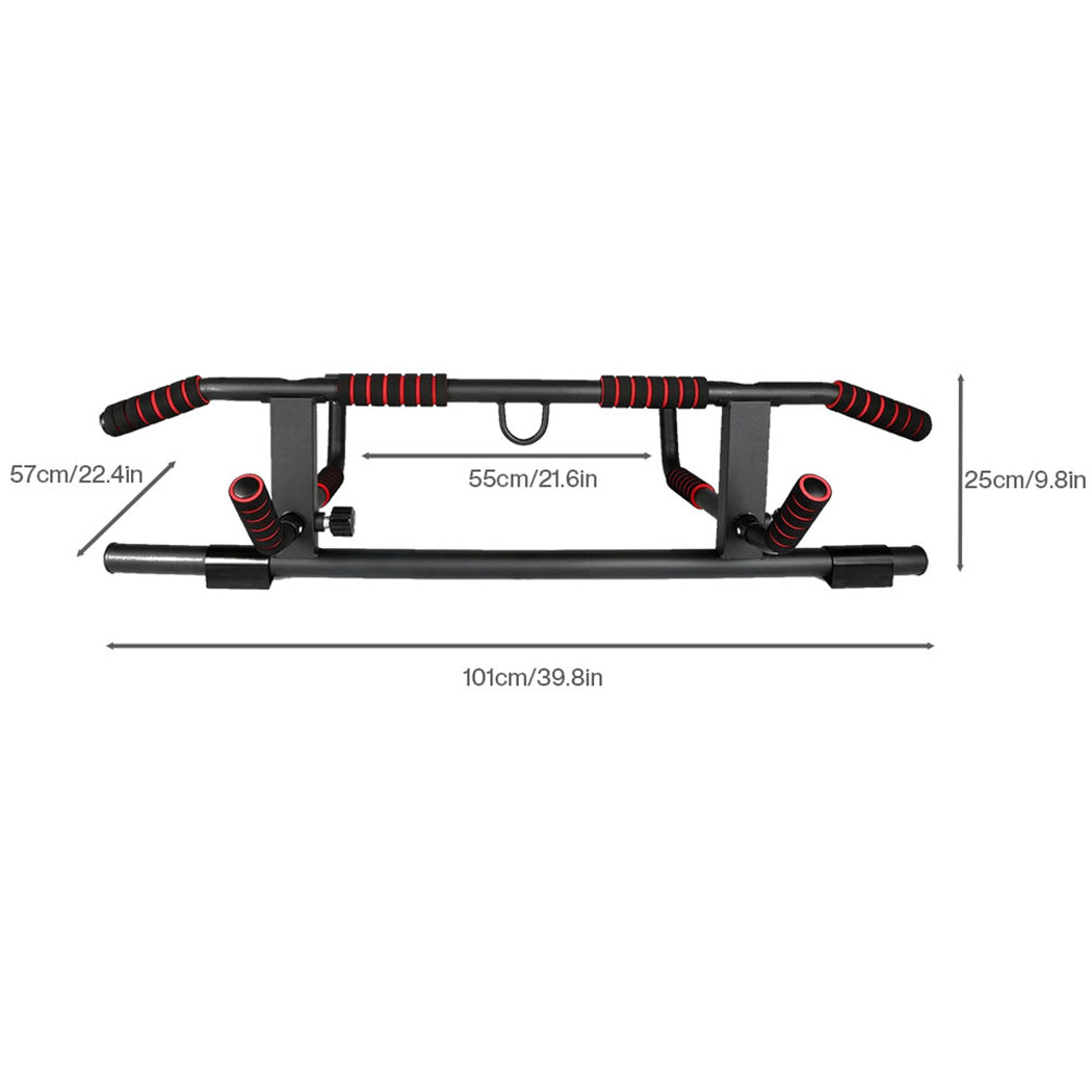 Centra Pull Up Chin Up Bar Doorway Multi Grip Home Gym Workout Fitness Portable-2065254307678261250
