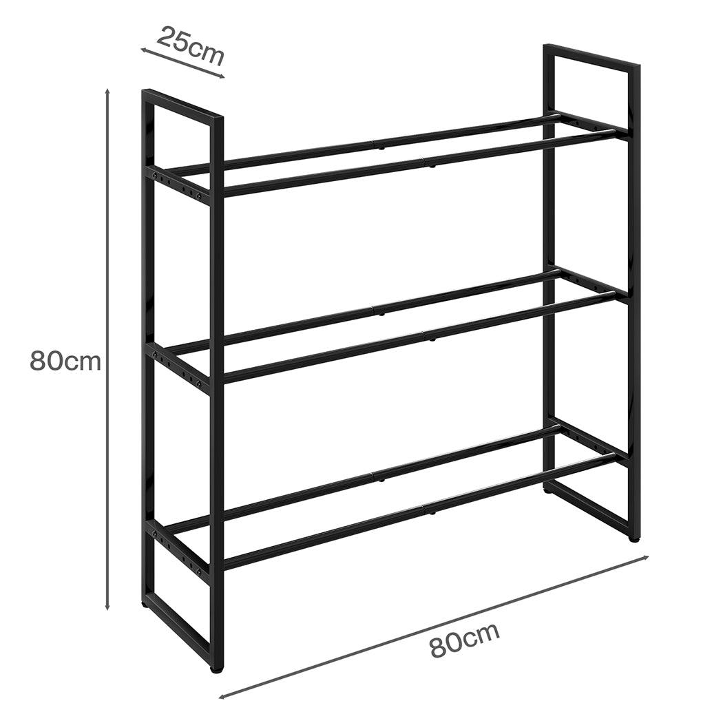Centra Dumbbell Rack 3 Tier Weight Storage Organiser Stand Holder Home Gym 270kg-2065254295787409410