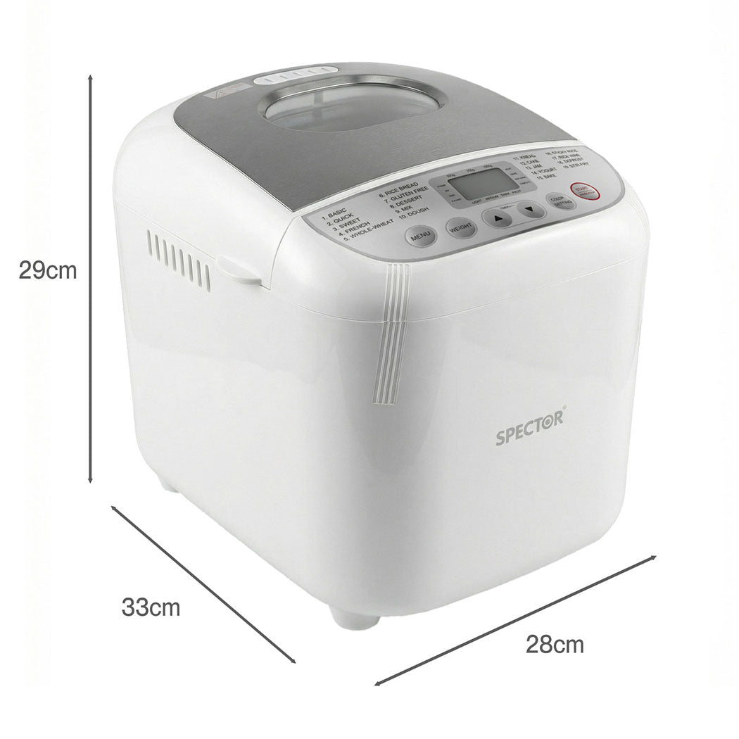 Spector Automatic Bread Maker Machine Oven Non Stick Bakehouse Kneading Mixing-2050056759778873346