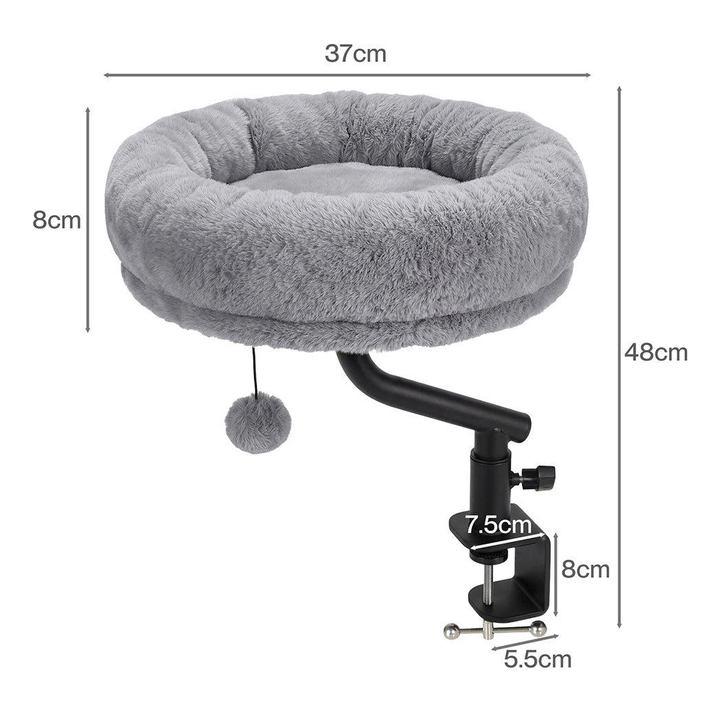 Pawz  360� Rotating Cat Bed Hammock Hanging Cozy Washable Removable Breathable-2050056785611591682