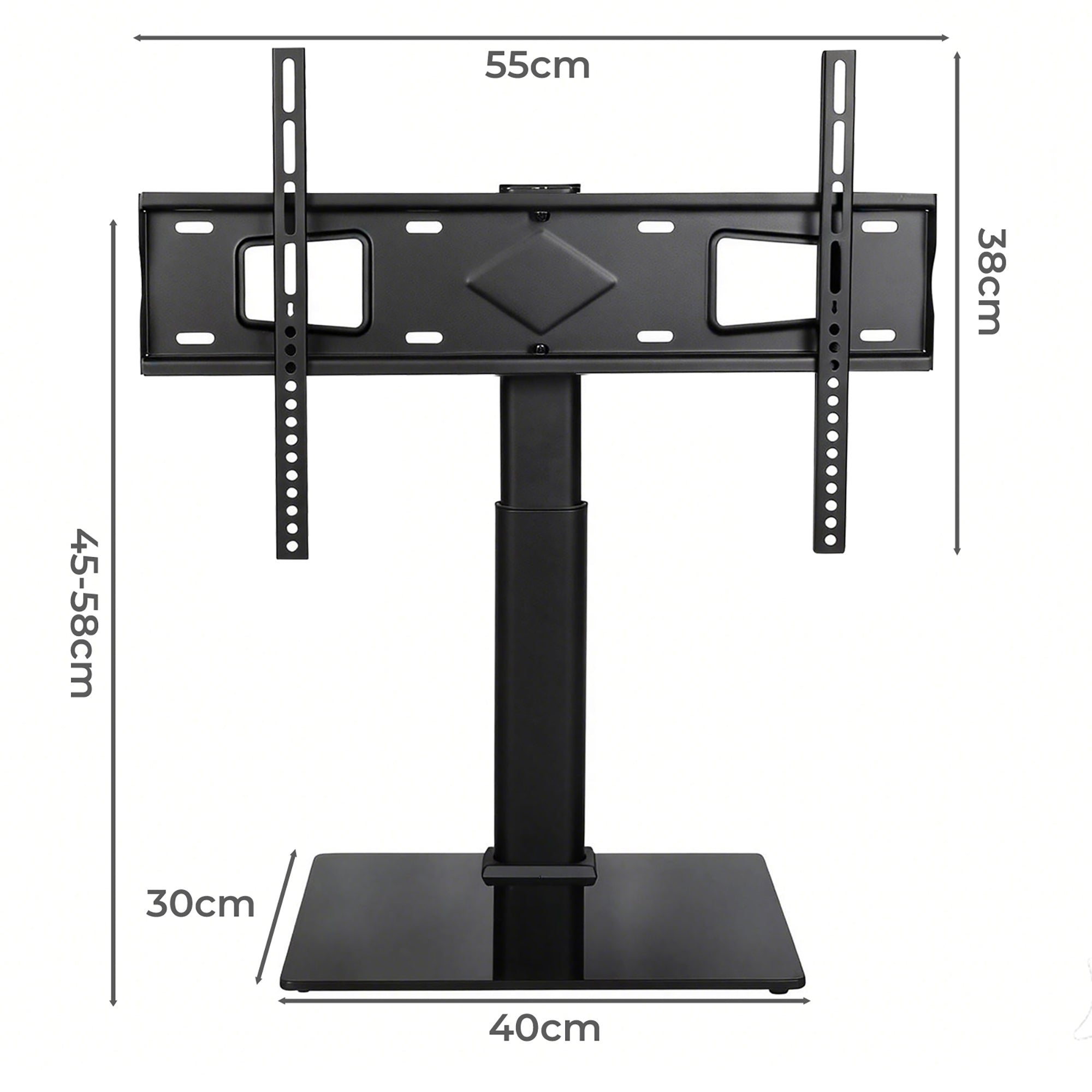 Levede TV Stand with Mount Table Top Bracket Desktop 32 to 75 inch LED-2065254296332668930