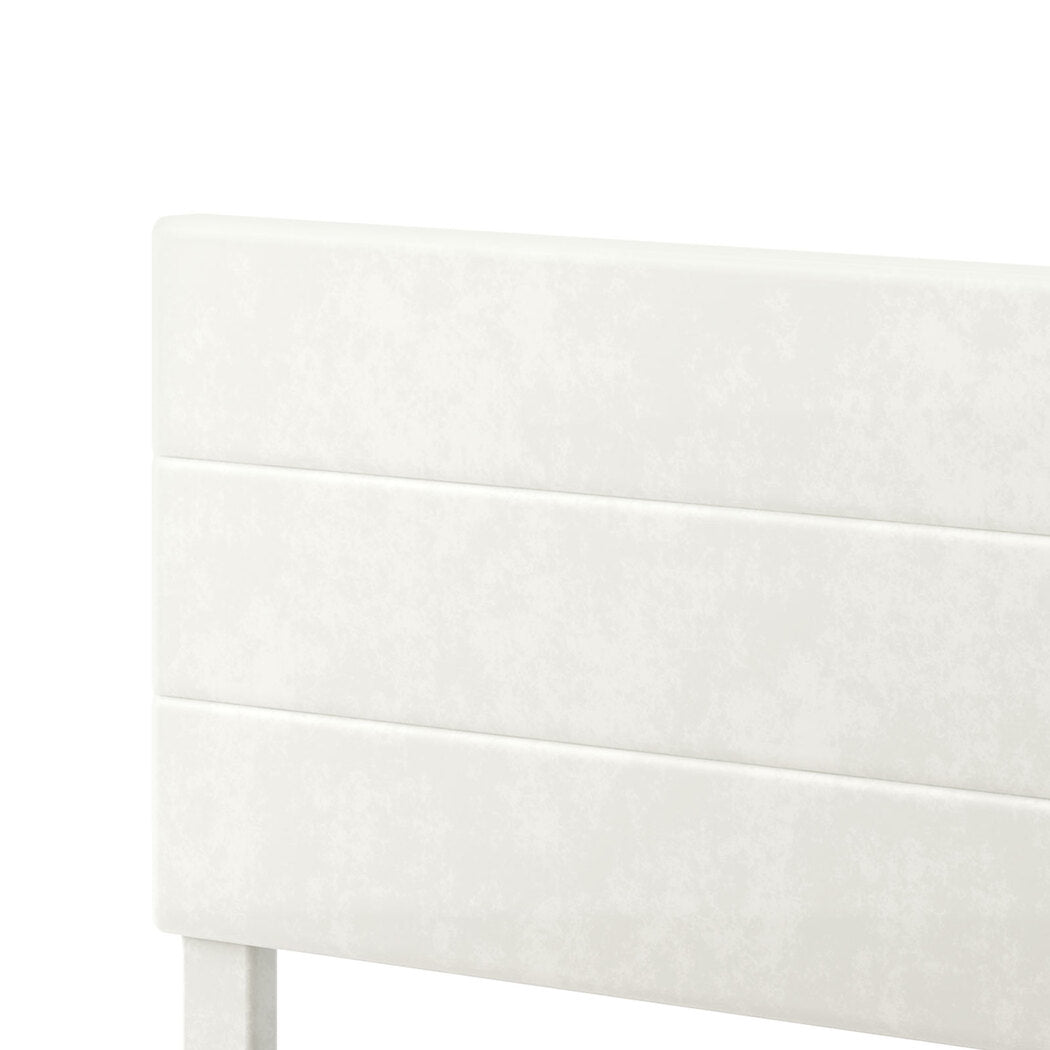 Levede Queen Bed Frame Upholstered Adjustable Headboard Platform Mattress Base-2065254299683917827
