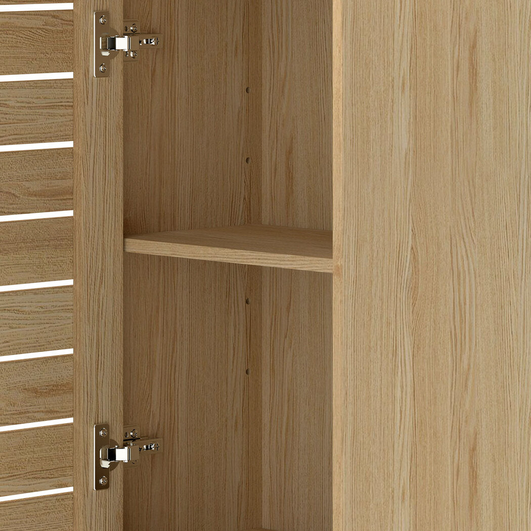 Levede Tall Bathroom Cabinet Storage 165cm Tallboy Adjustable Shelf Cupboard-2065254288963276803