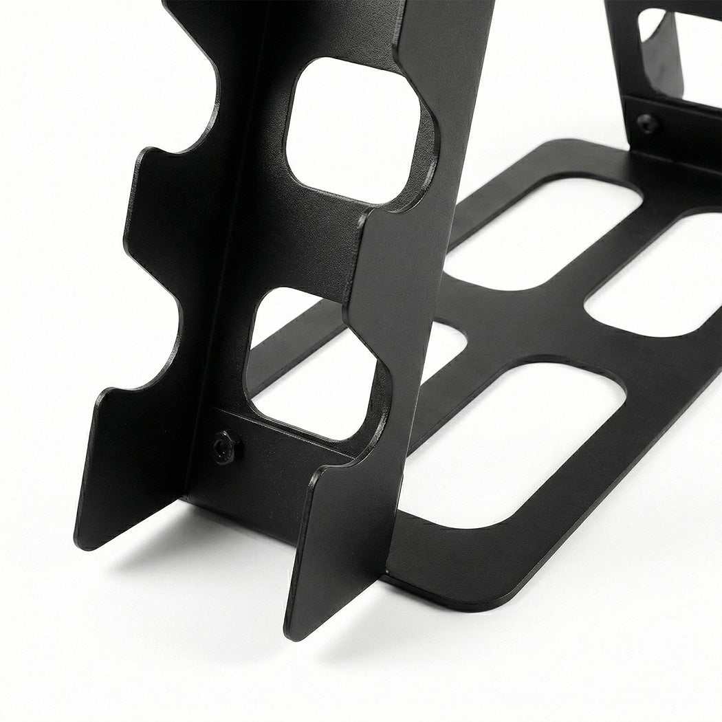 Centra Dumbbells Rack 5 Pair Dumbbell Stand Home Gym Storage 80kg Capacity-2050056767827742723