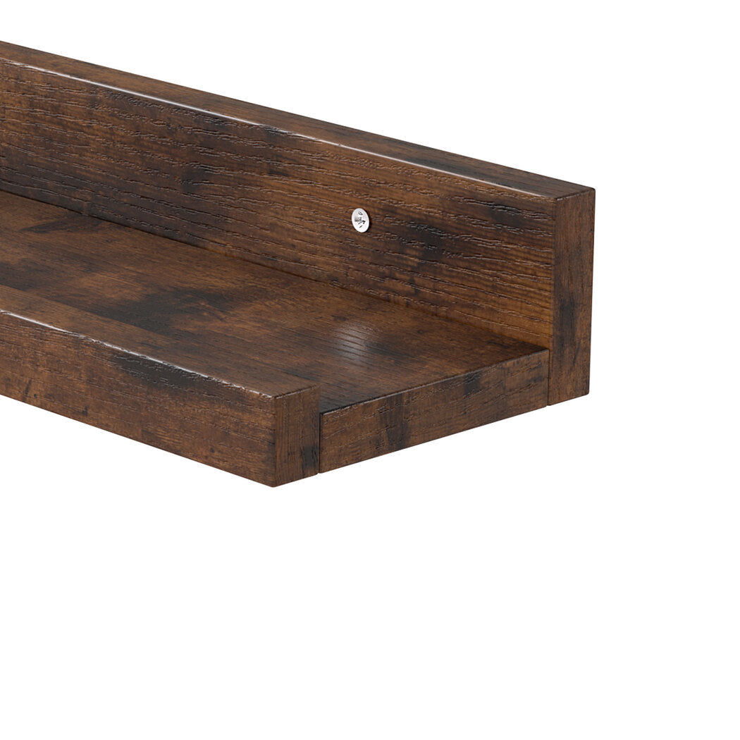 Levede Floating Shelves 3 Pack Wall Mounted Wood Storage Display Rack Room Decor-2065254309259513859