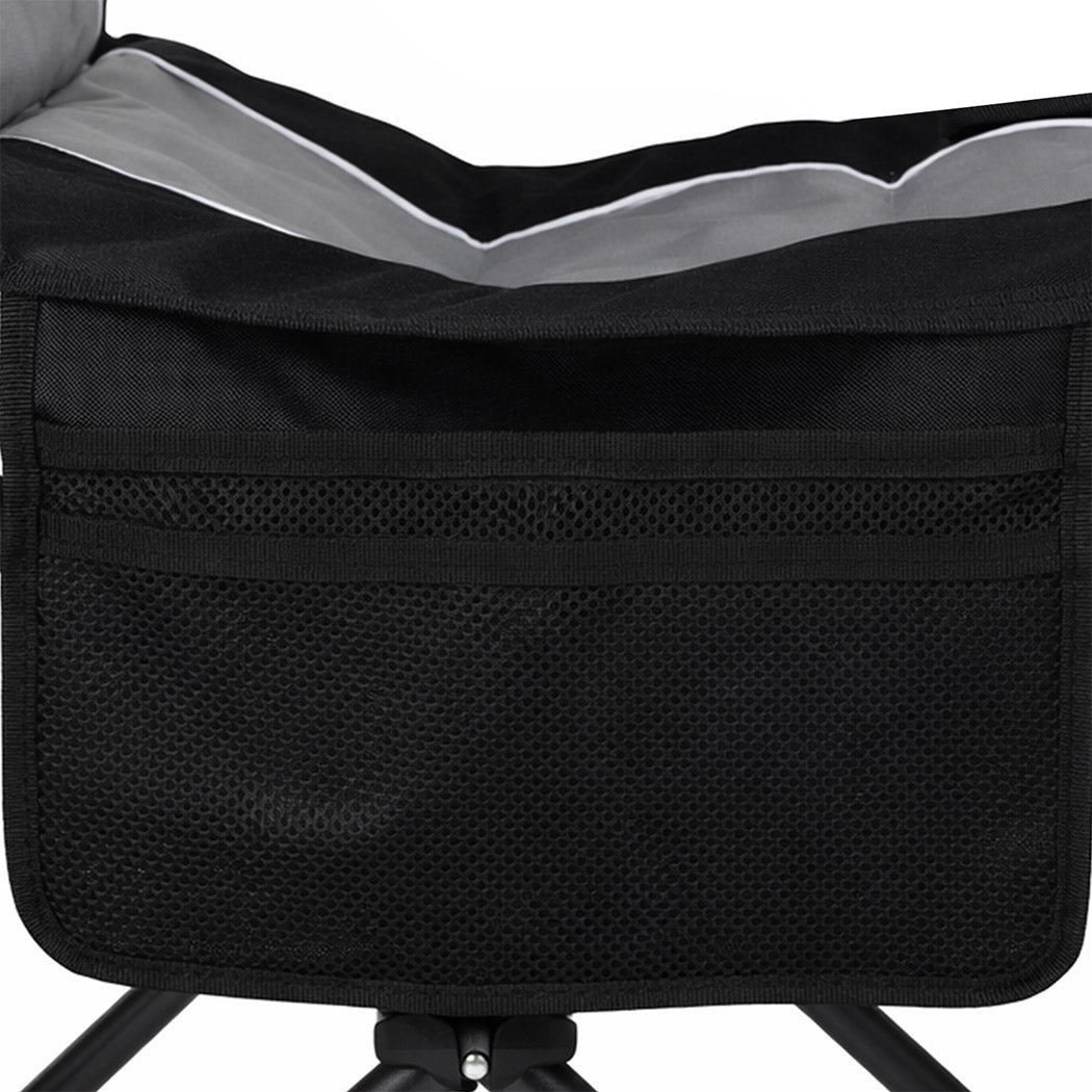 Levede Camping Chair Large Folding Outdoor Portable Fishing Picnic Travel Seat-2065254303899193347