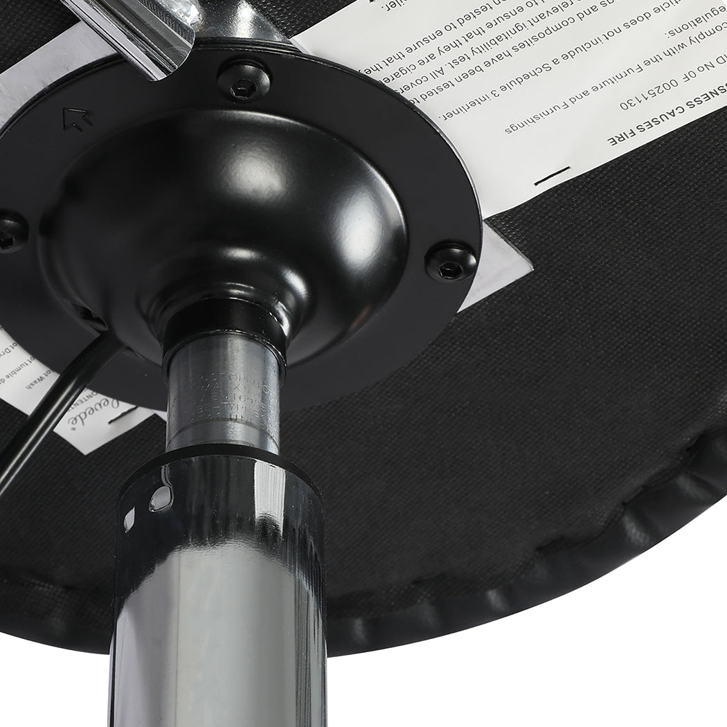 Levede Swivel Office Chair Low Back Round Rolling Stools Height Adjustable-2065254289642754052