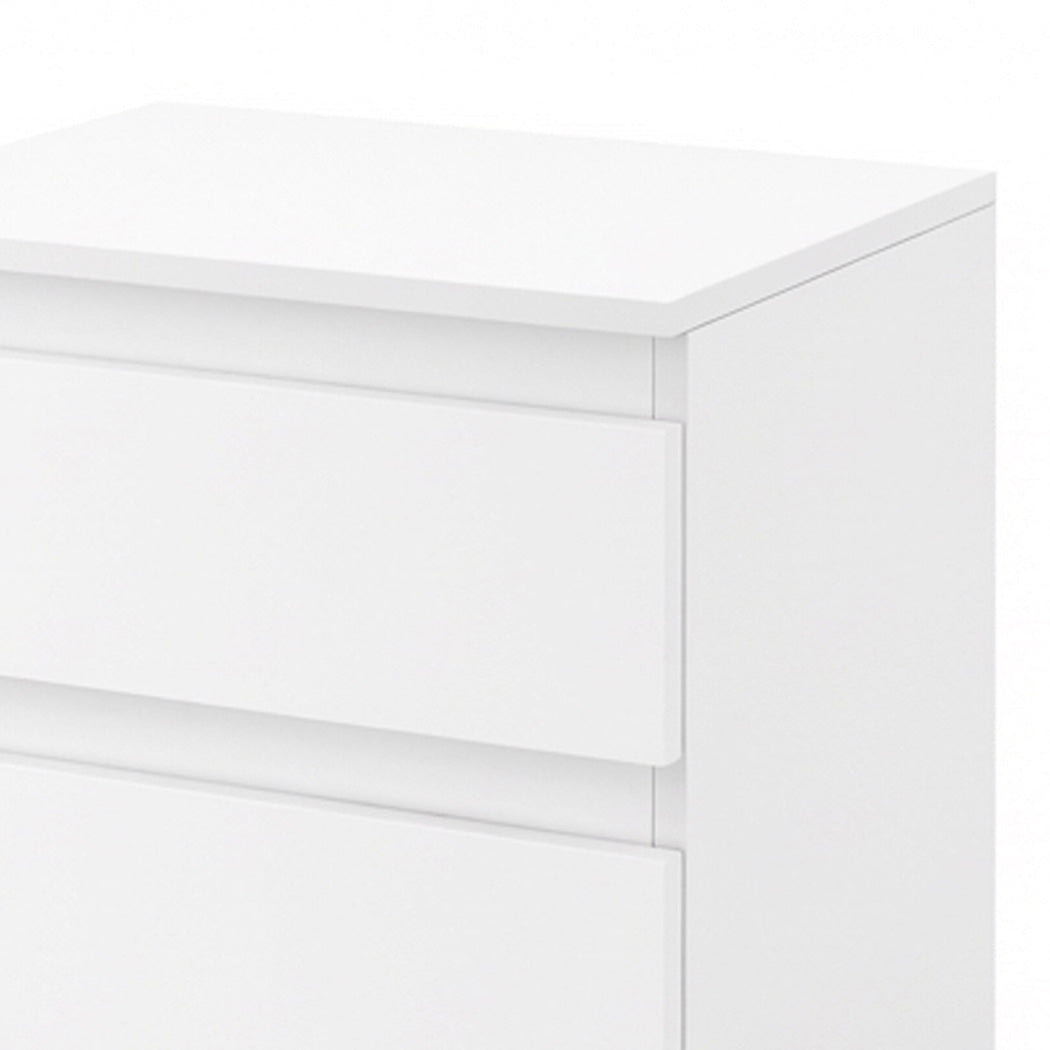 Levede Bedside Table Side Table 3 Drawers Storage Nightstand Bedroom Cabinet-2065254303236493316