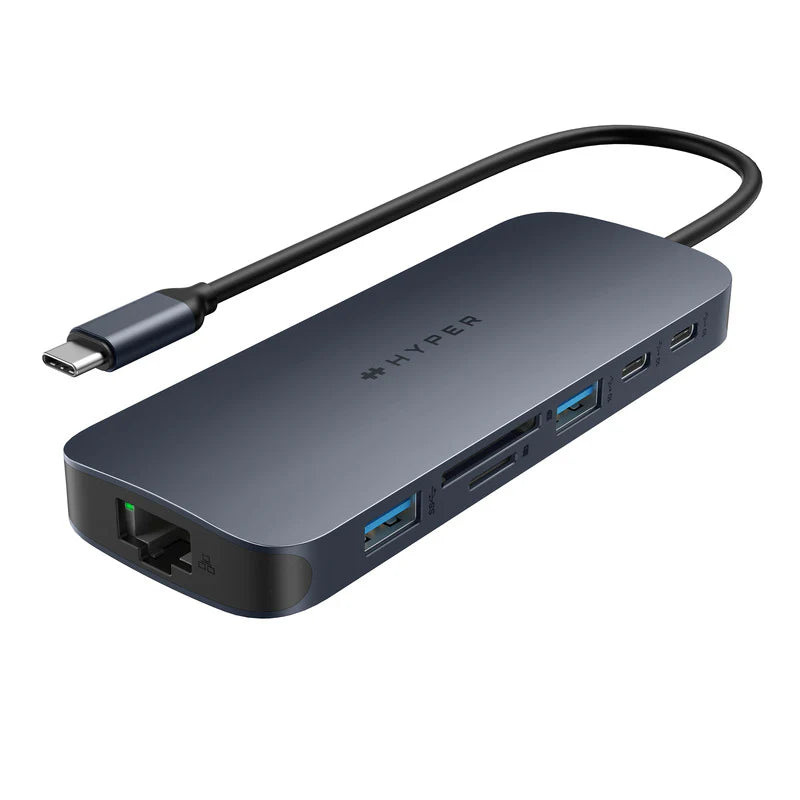 Targus HyperDrive Next 11-Port USB-C Hub – Dual 4K, 140W PD, 10Gbps Data for Creators and Professionals