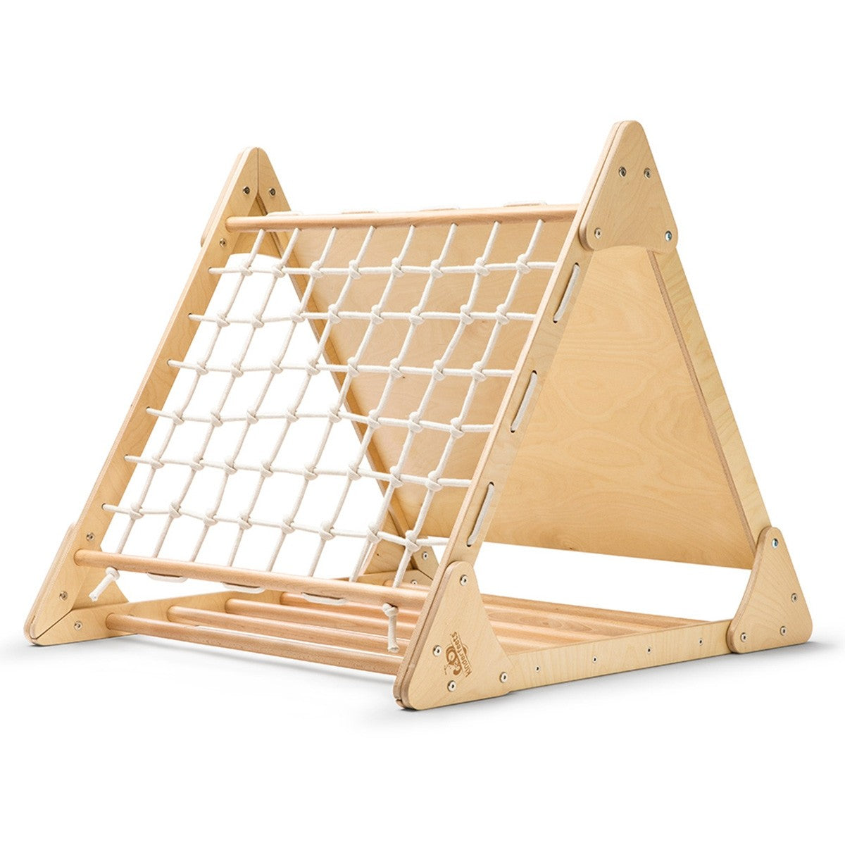 Kinderfeets Pikler Triple Climber Wooden Play Frame for Kids