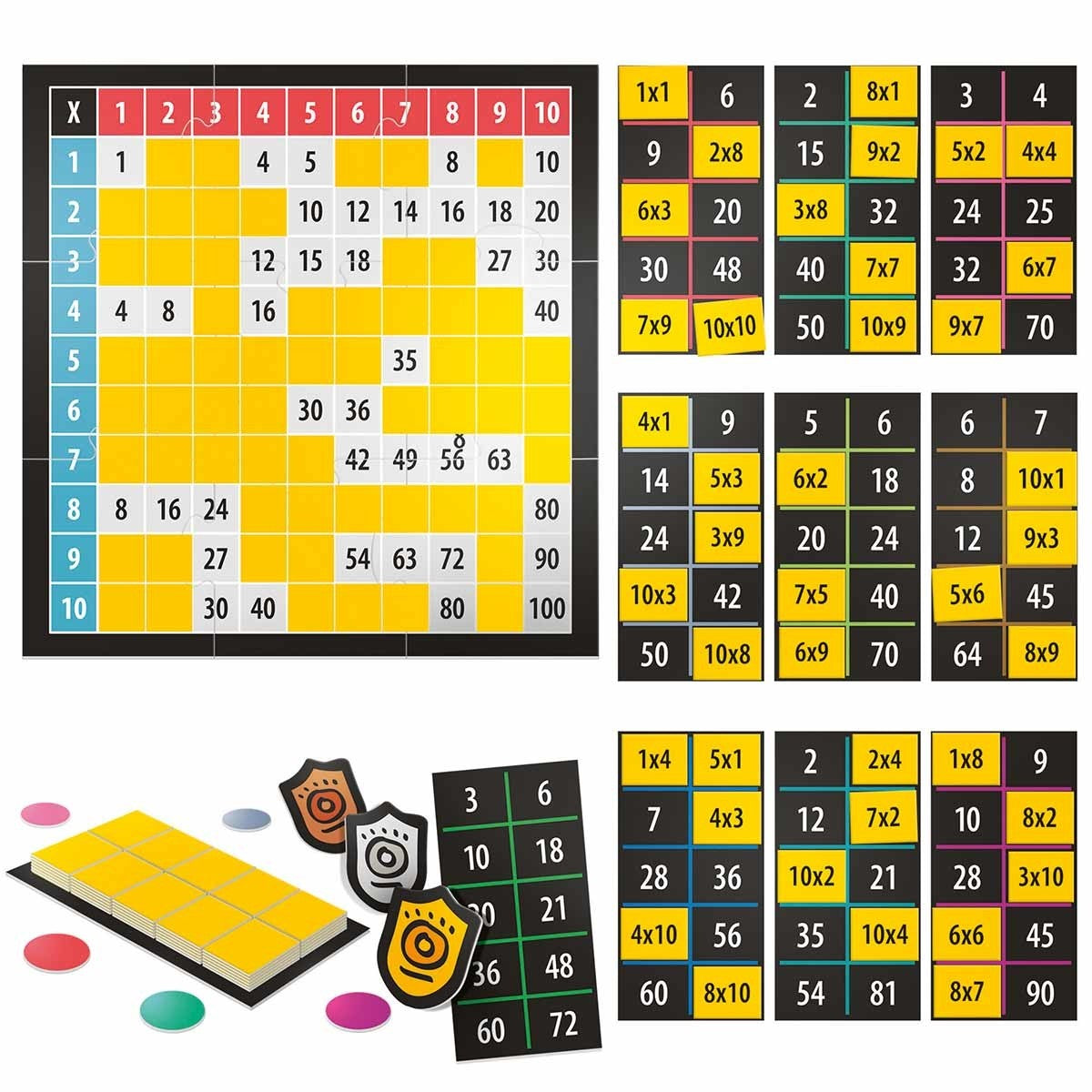 Headu First Multiplication Game Fun and Educational Math Game for Kids