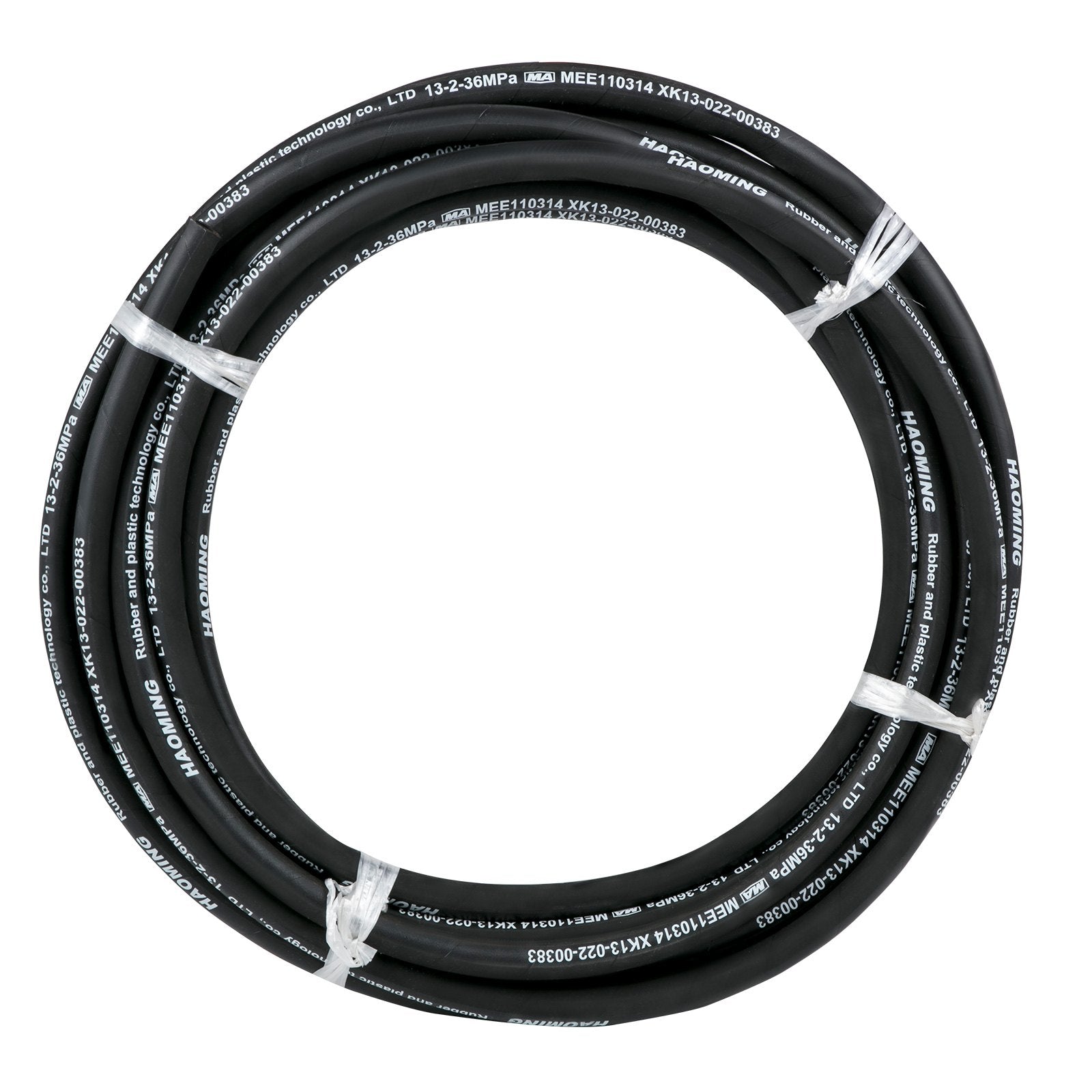 Hydraulic Hose 15m Rubber 1/2 Inch ID 5000PSI Steel Braid Flexible Oil Hose