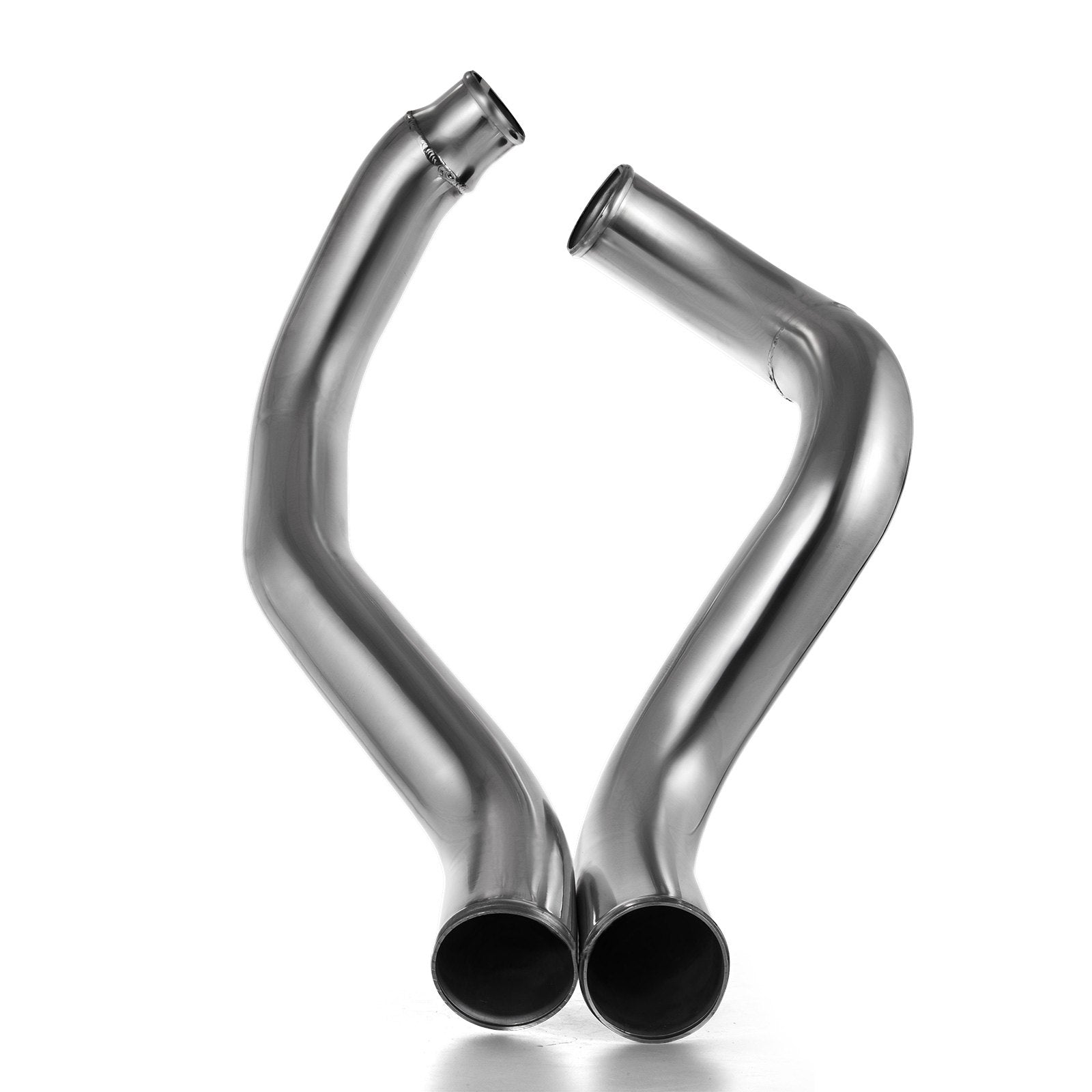 Turbo Intercooler Pipe & Boot Kit, Silver for 03-07 Ford 6.0L Powerstroke Diesel