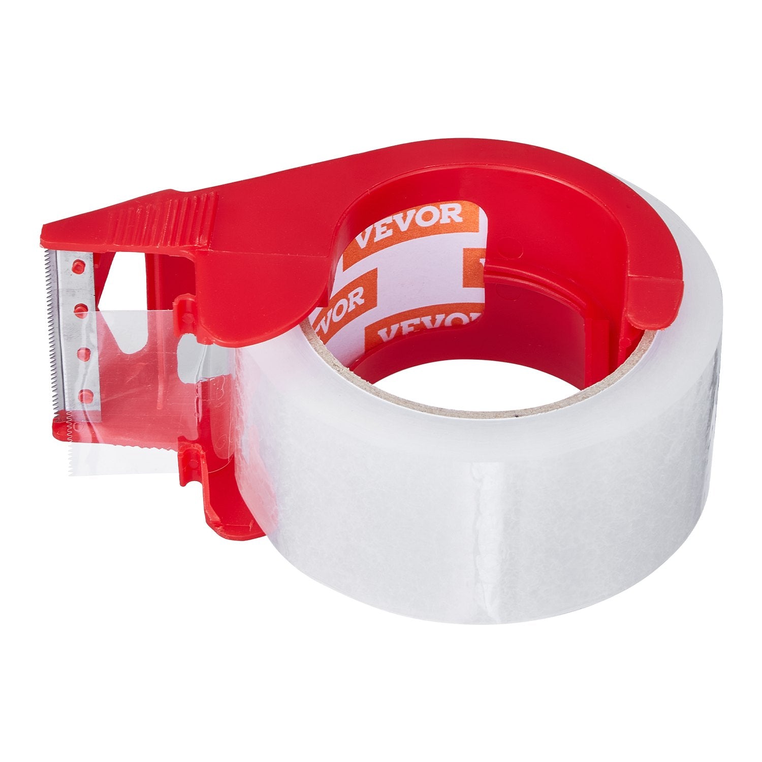 Clear Packing Tape 6 Rolls 1.88"x65yds 3in Core Heavy Duty with Dispenser