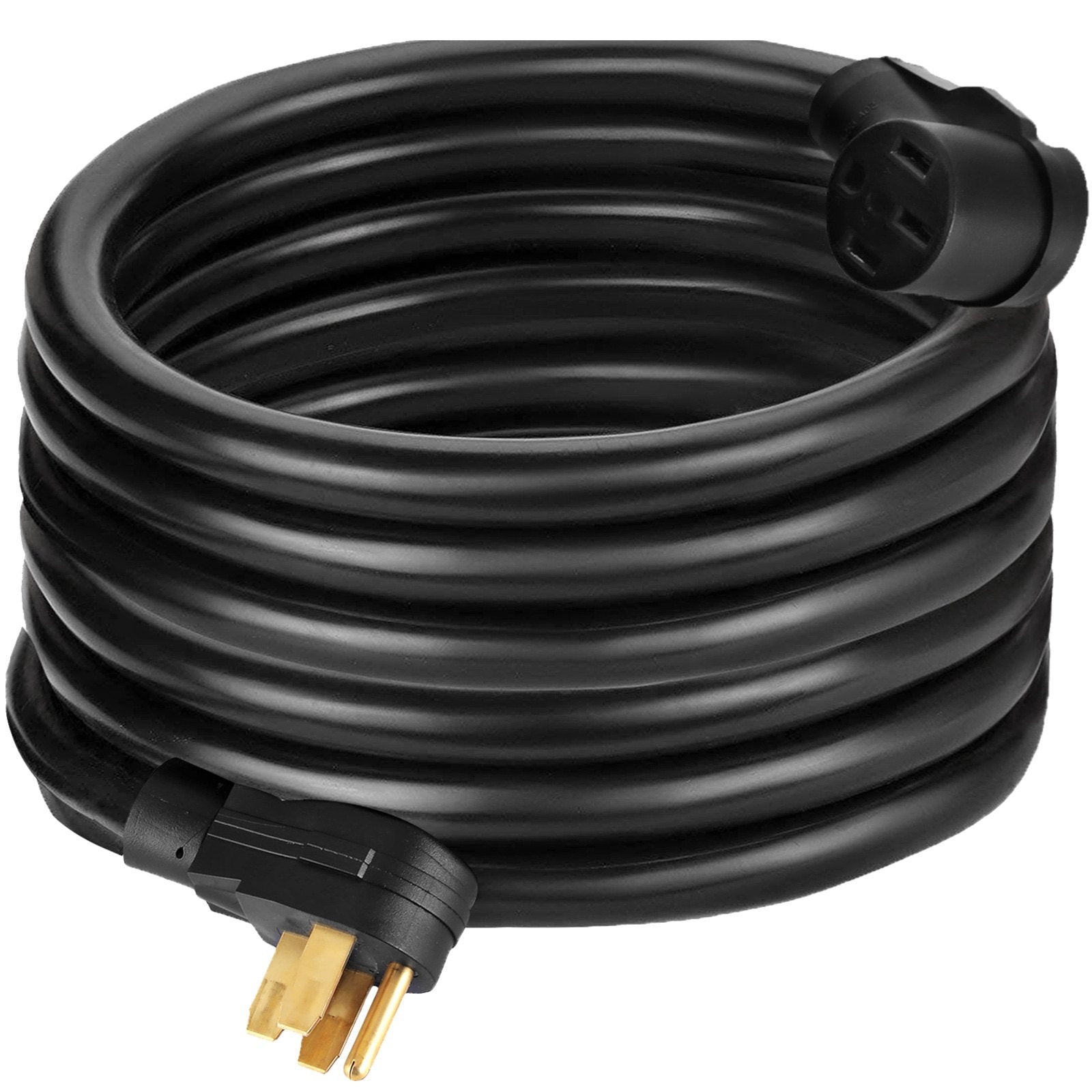 RV Extension Cord 50ft 40A 8AWG Power Cable for Trailer Camper Motorhome