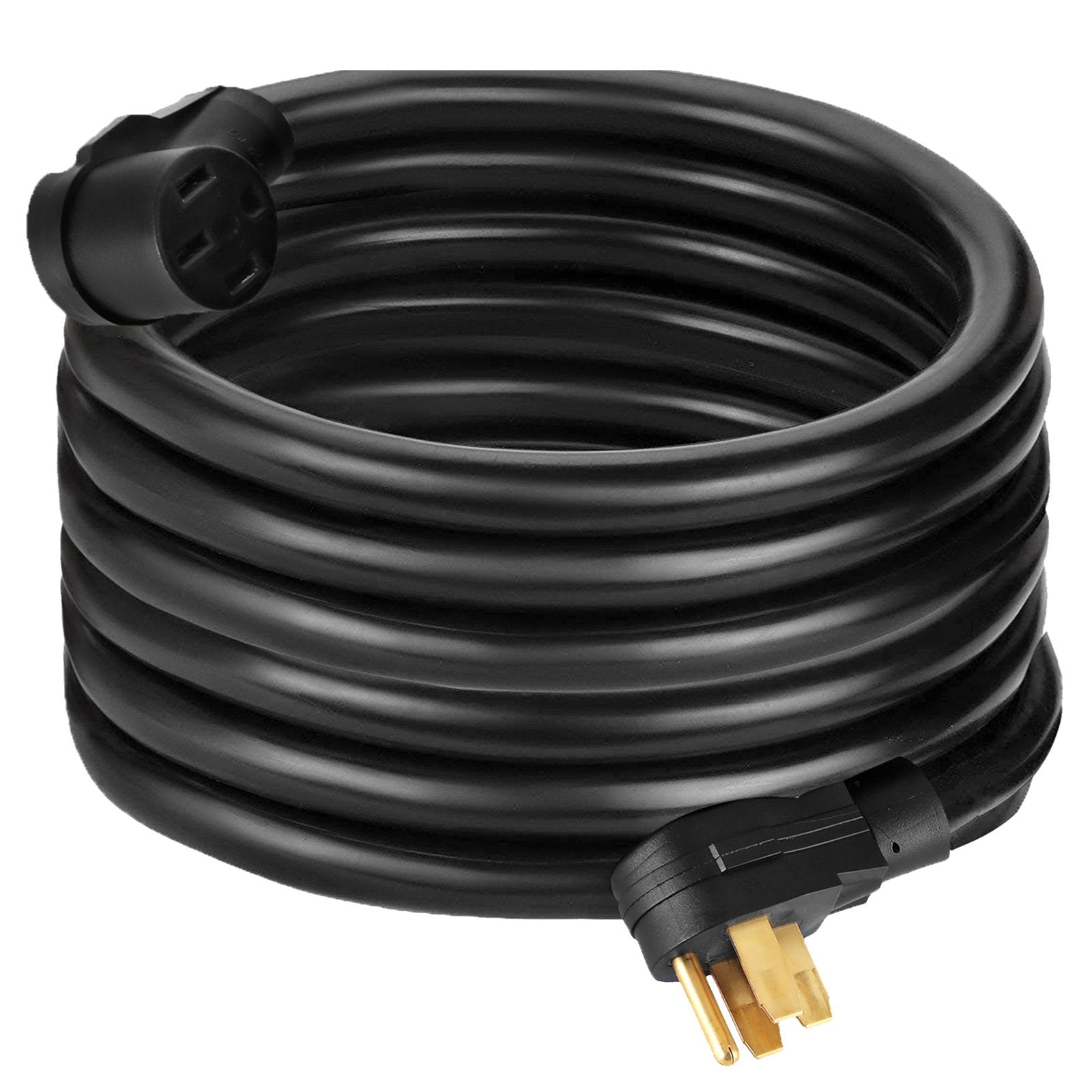 RV Extension Cord 50ft 40A 8AWG Power Cable for Trailer Camper Motorhome
