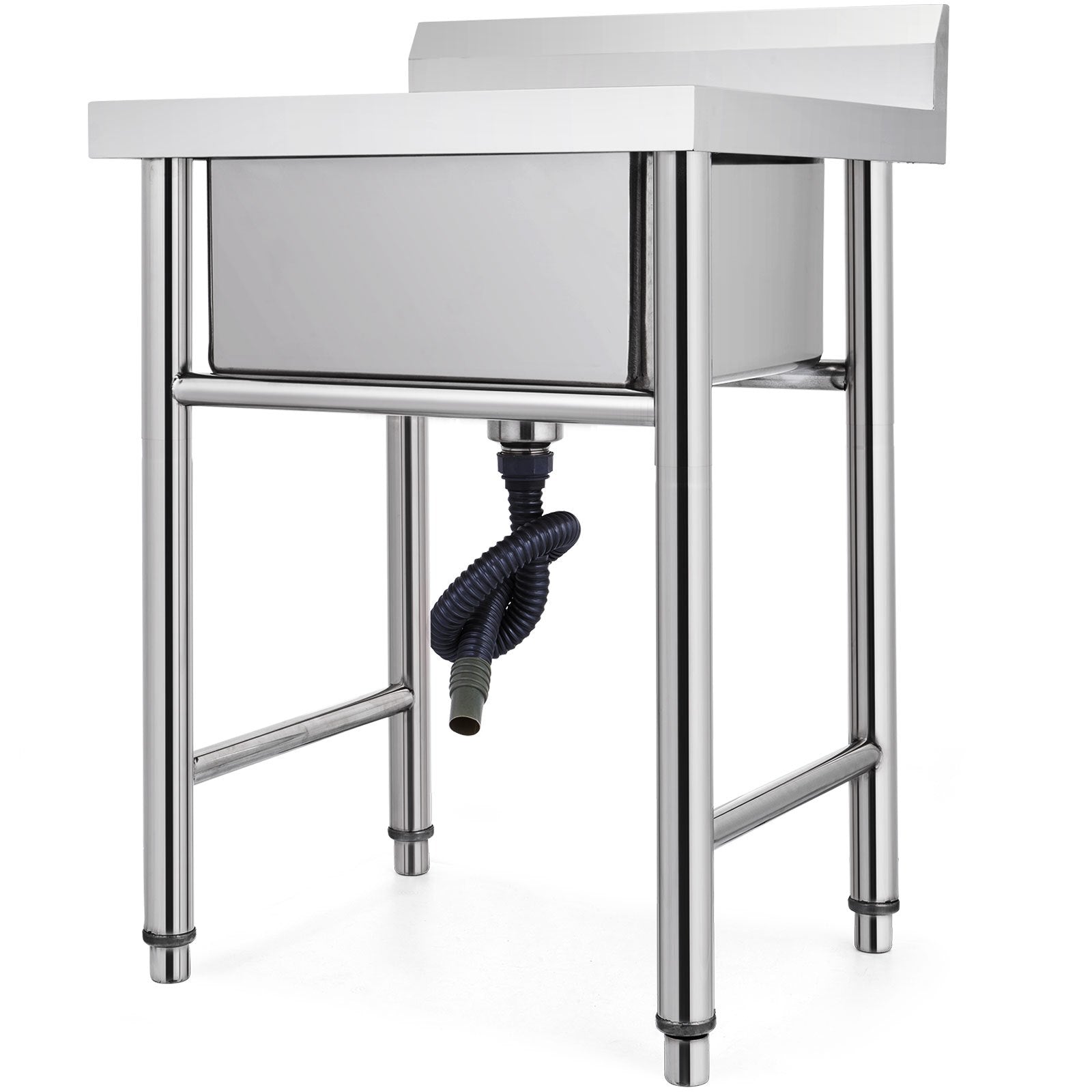 Handmade Sink Stainless Steel 1 Compartment 44.4x41.9x25.4cm, Huge Kitchen Tub
