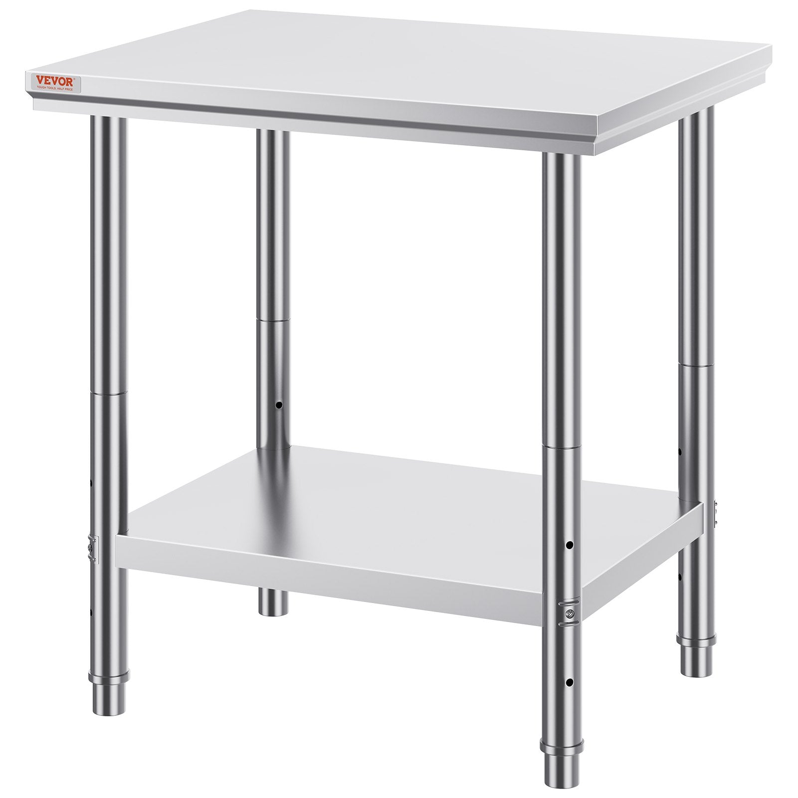 Stainless Steel Work Table 24x30x32in Heavy Duty Commercial Food Prep
