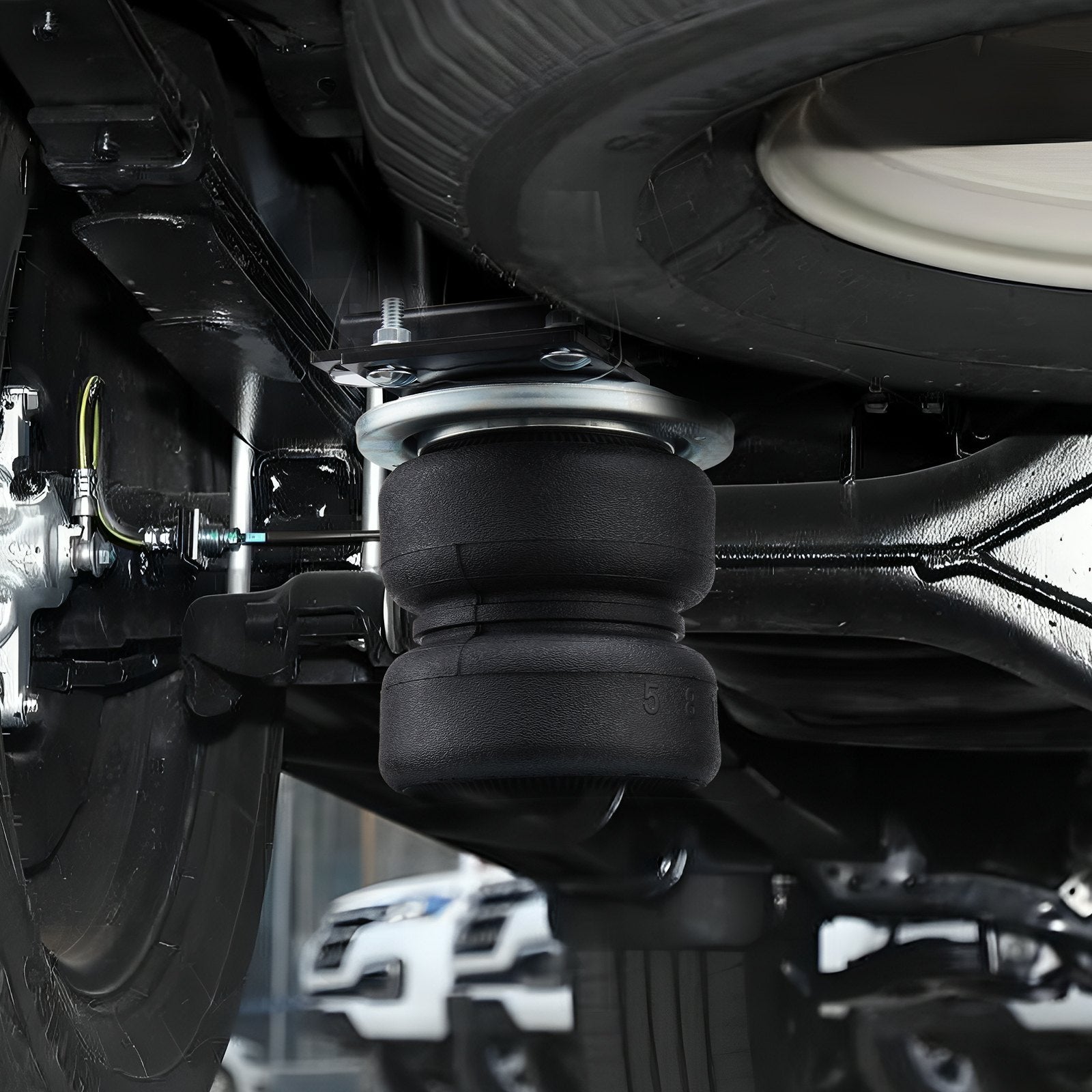 Air Bag Suspension Kit for 2014-2023 Dodge Ram 2500 5000 lbs 5-100 PSI