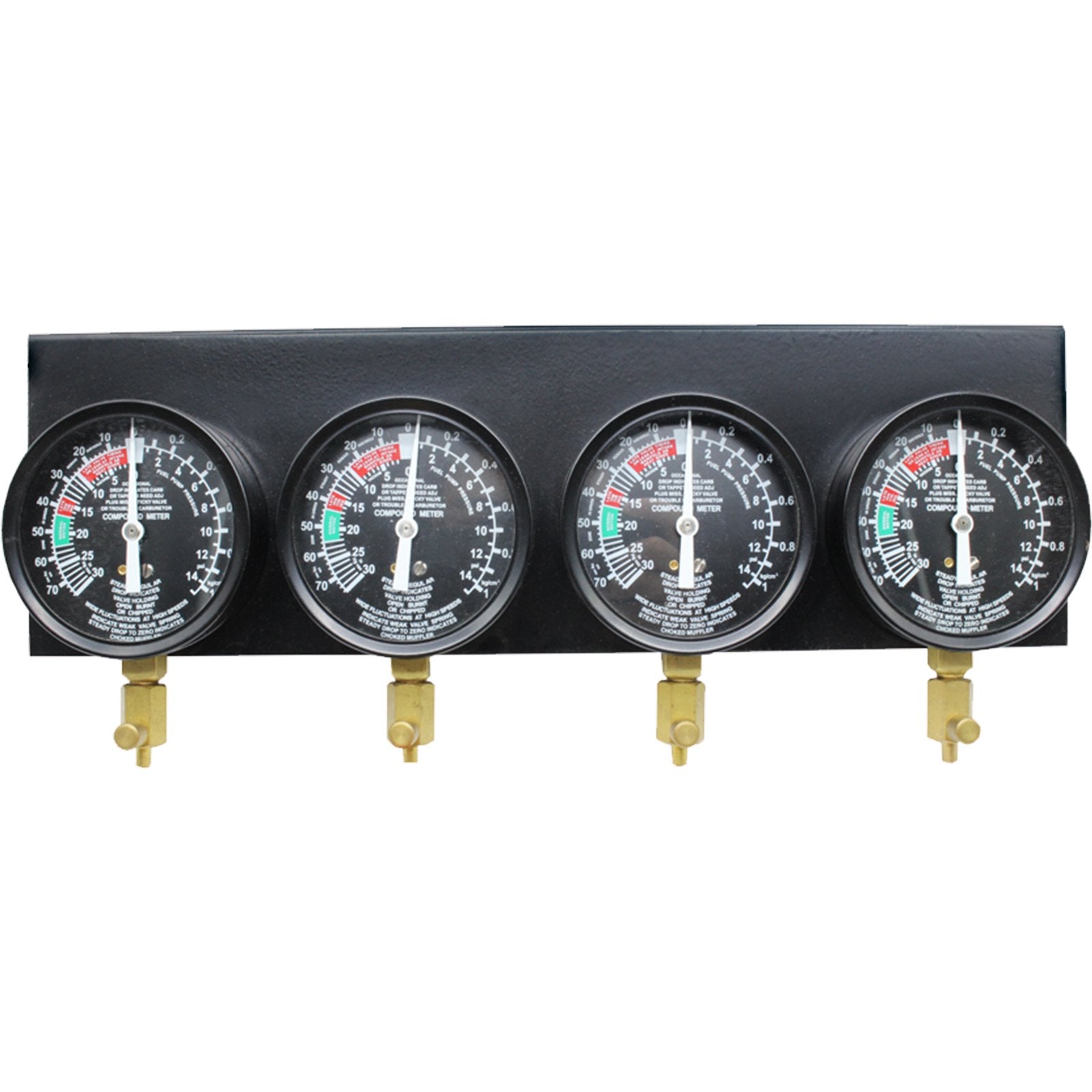 Fuel Vacuum Carburetor Synchronizer Tool Kit with Gauge and Rubber Hose