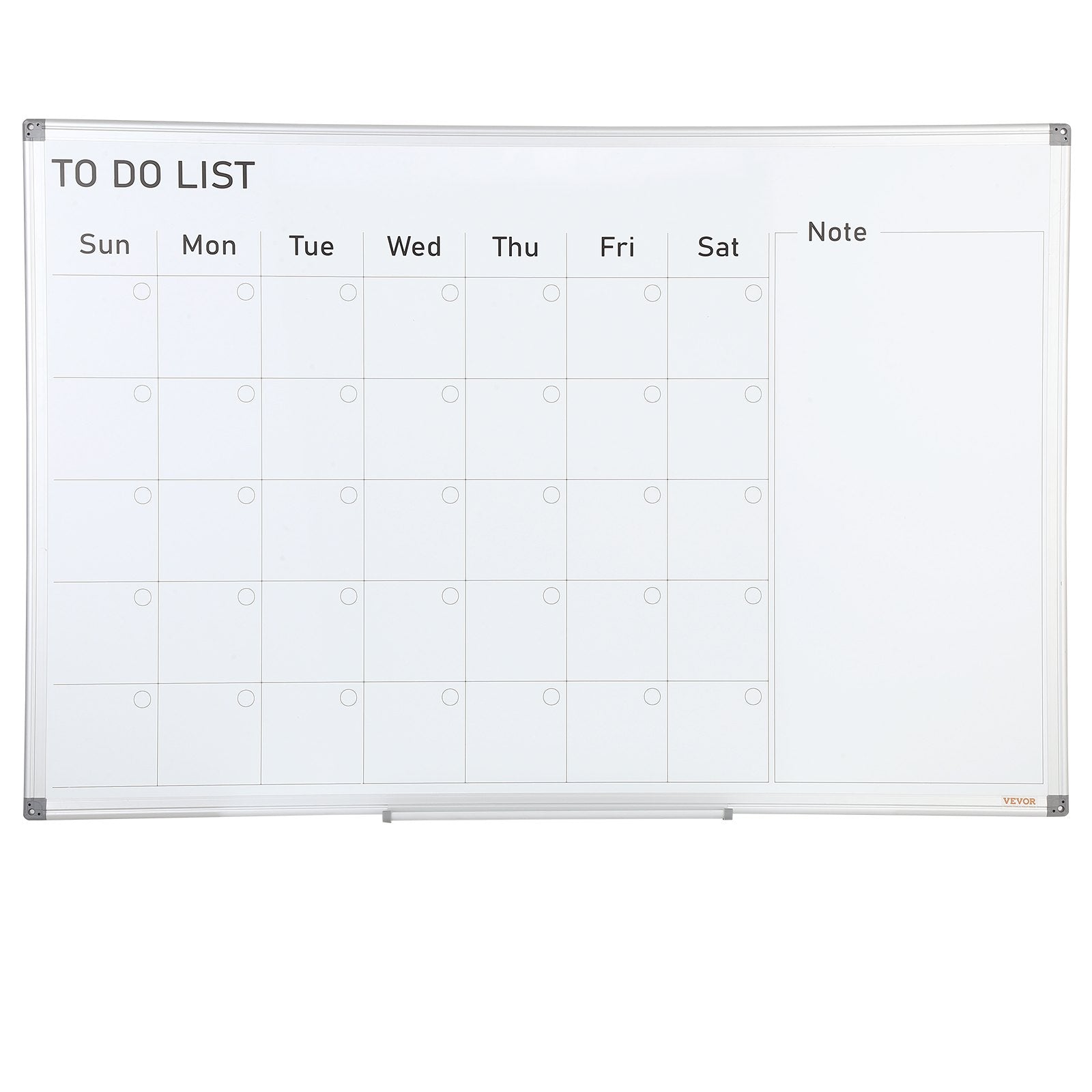 Magnetic Whiteboard Dry Erase Board 36x24" Wall Mounted for Office