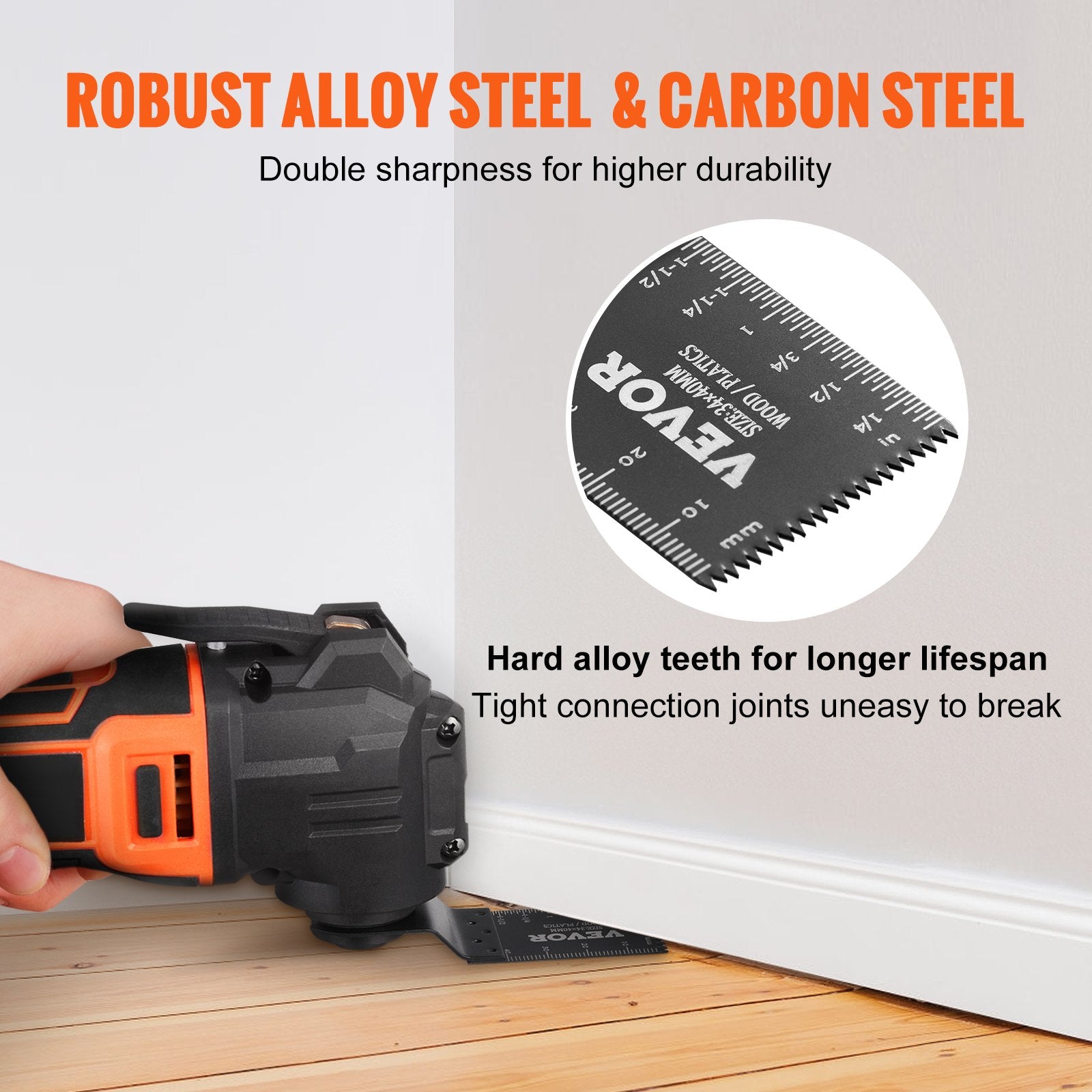 Oscillating Saw Blades 50PCS Universal Quick Release Multitool Wood Aluminum
