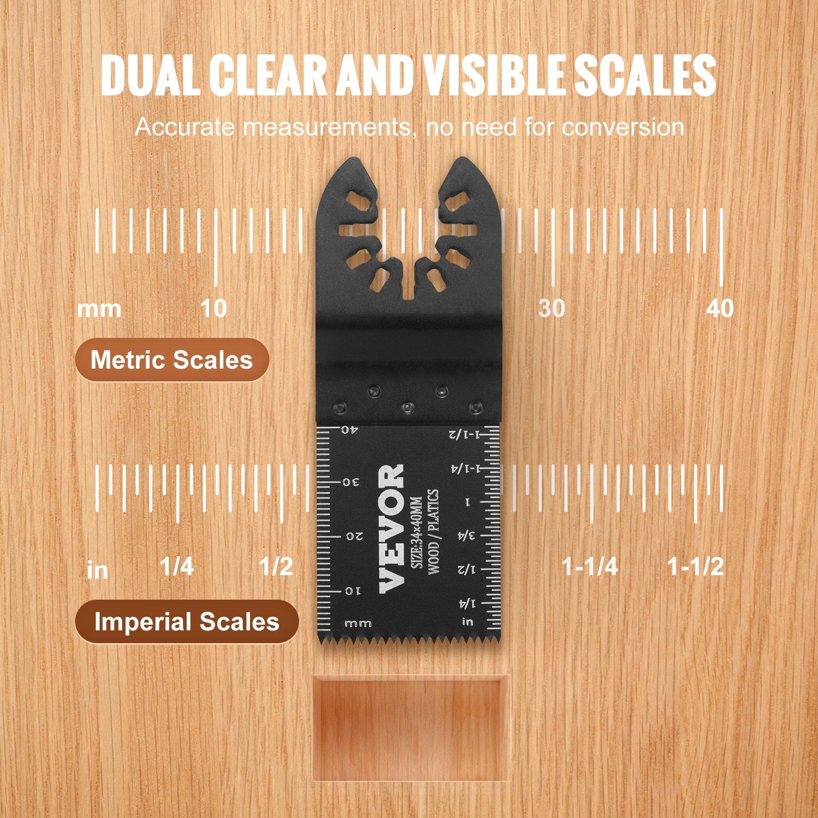 Oscillating Saw Blades 50PCS Universal Quick Release Multitool Wood Aluminum