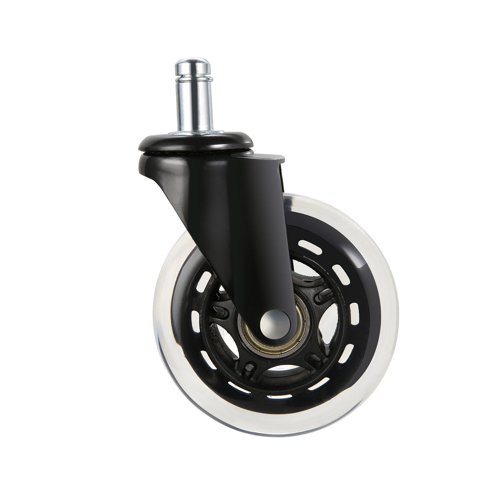 Set of 5 Heavy Duty Office Chair Wheels 7.62cm Silent Swivel Caster