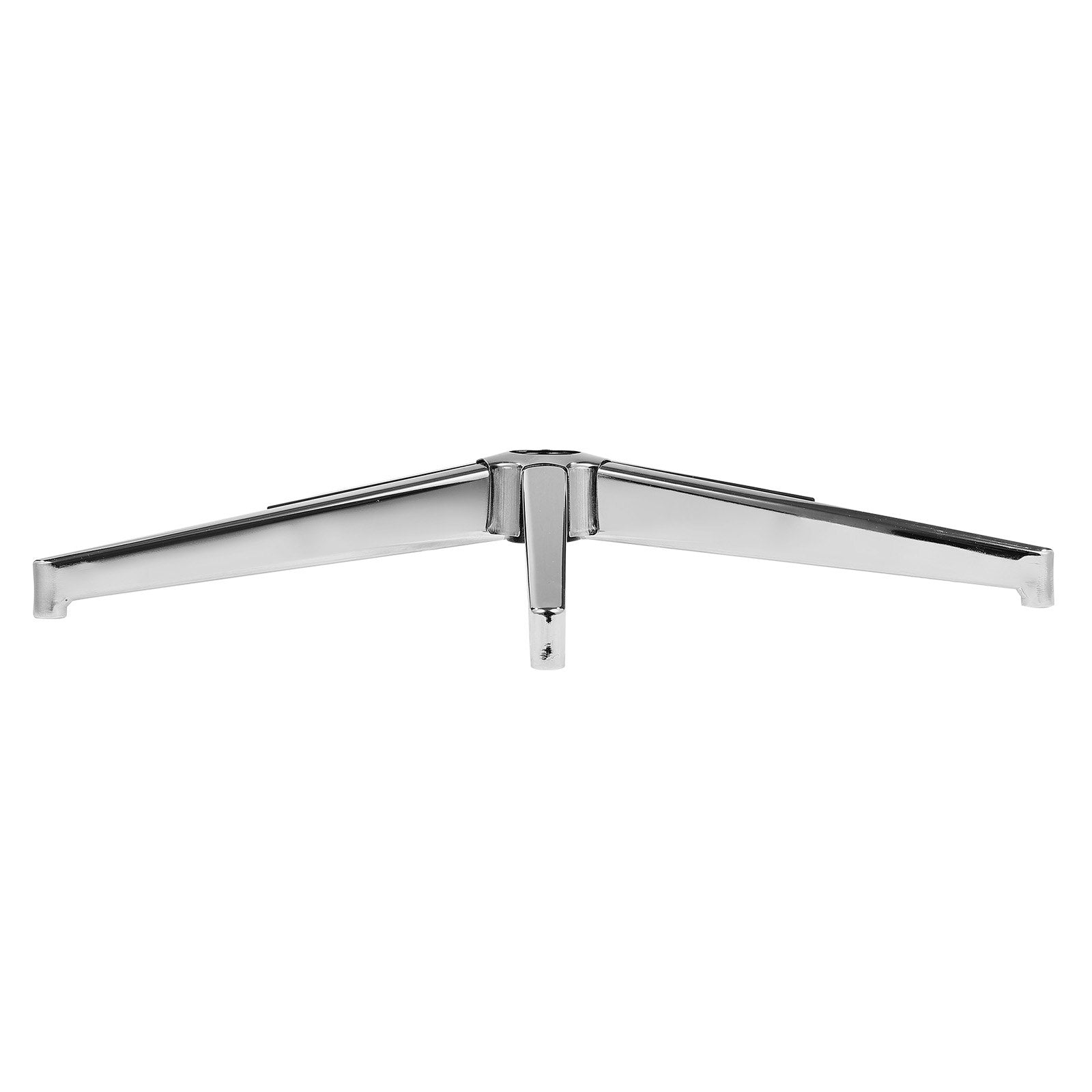 Office Chair Base Replacement Heavy Duty 710mm Universal Metal Legs Silver