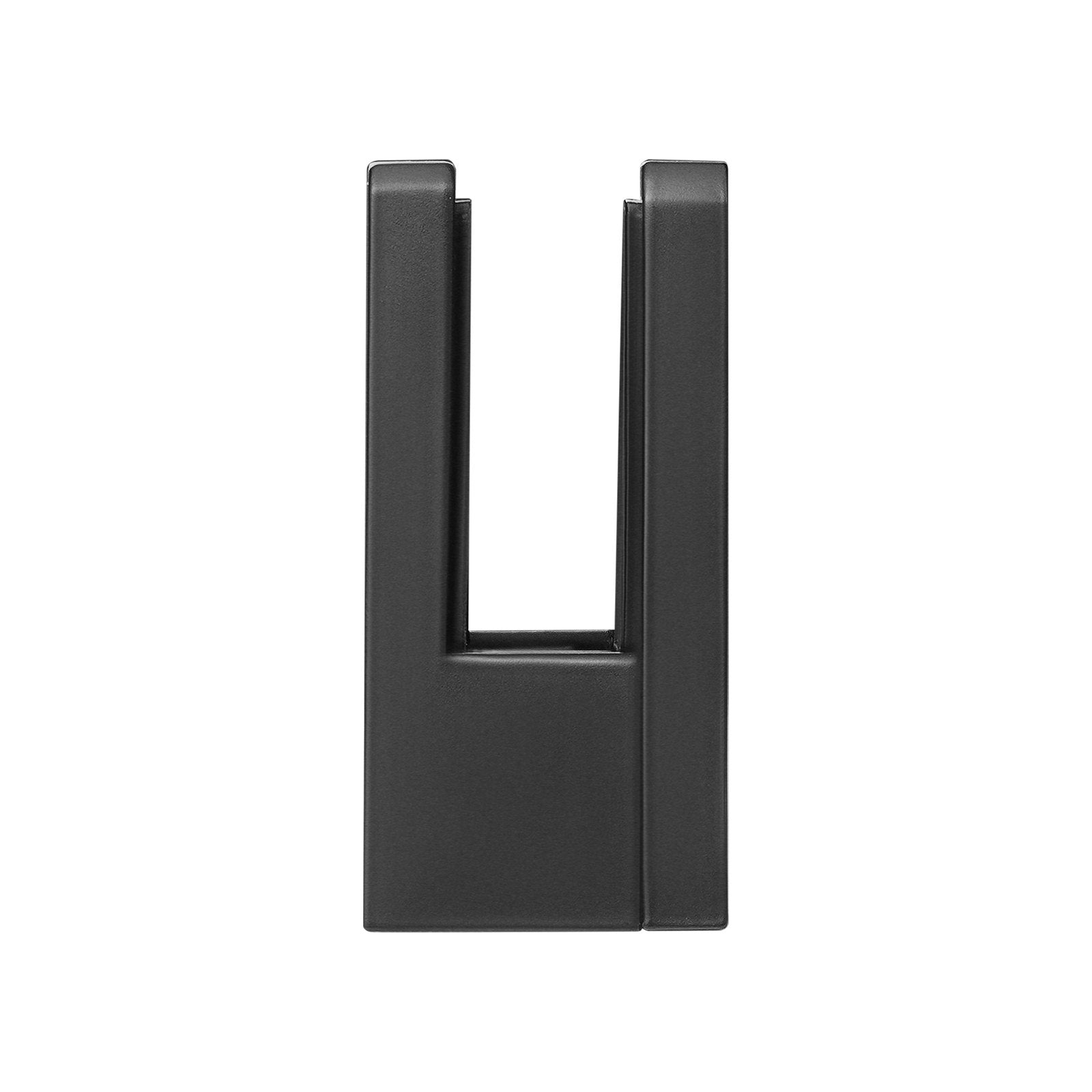 Glass Clamp 40PCS Square 304 Stainless Steel for 0.31"-0.47" Glass Black