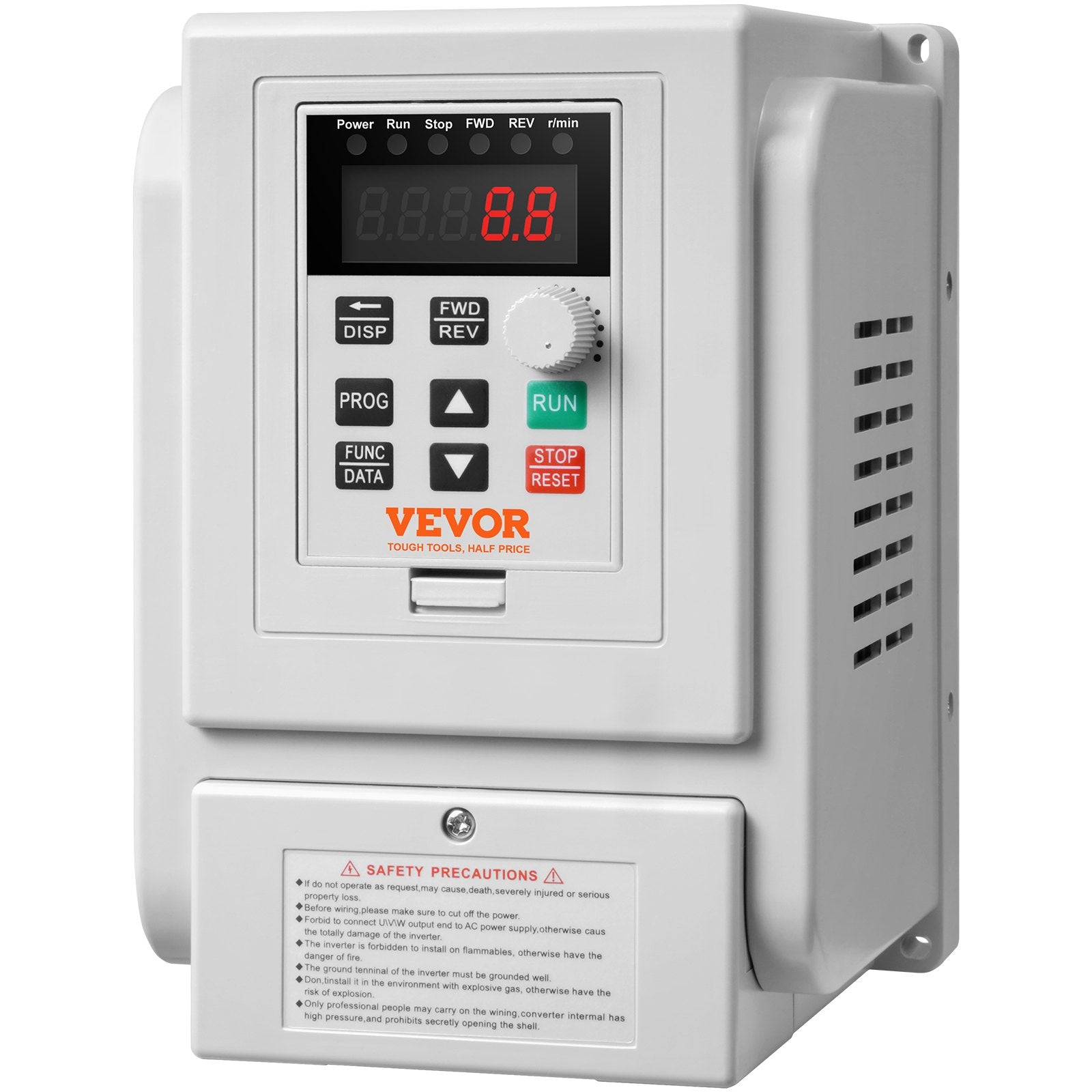VFD 5HP 4KW 18A 1-Phase to 3-Phase 220V-240V AC Motor Drive