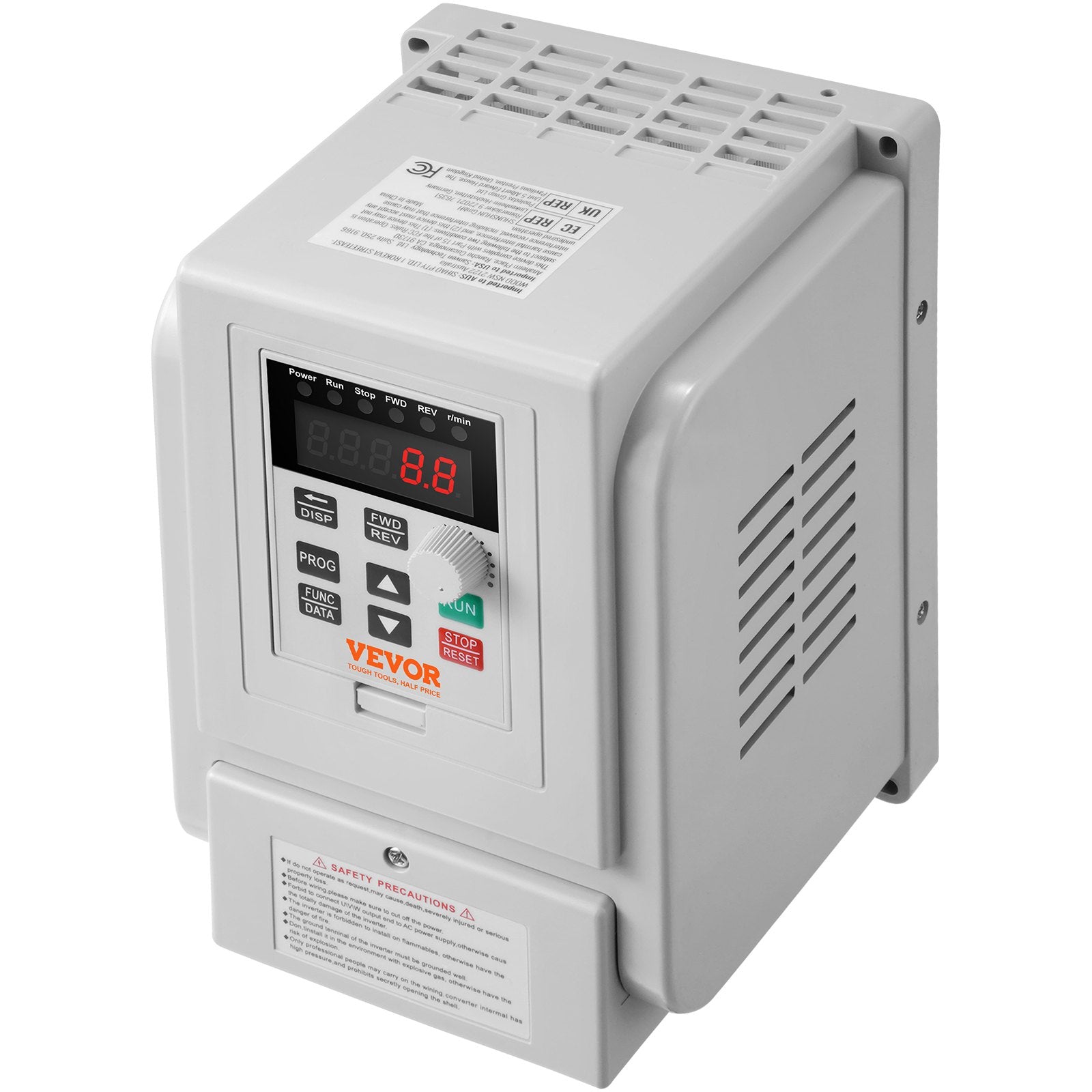 VFD 5HP 4KW 18A 1-Phase to 3-Phase 220V-240V AC Motor Drive