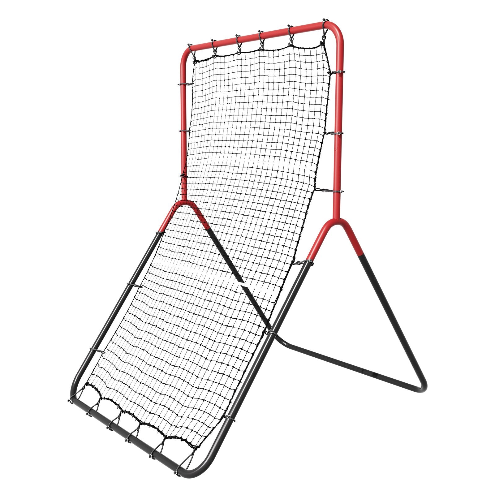 Baseball & Softball Rebounder Net 3x4.5ft PitchBack Trainer 3-Way Fielding Net