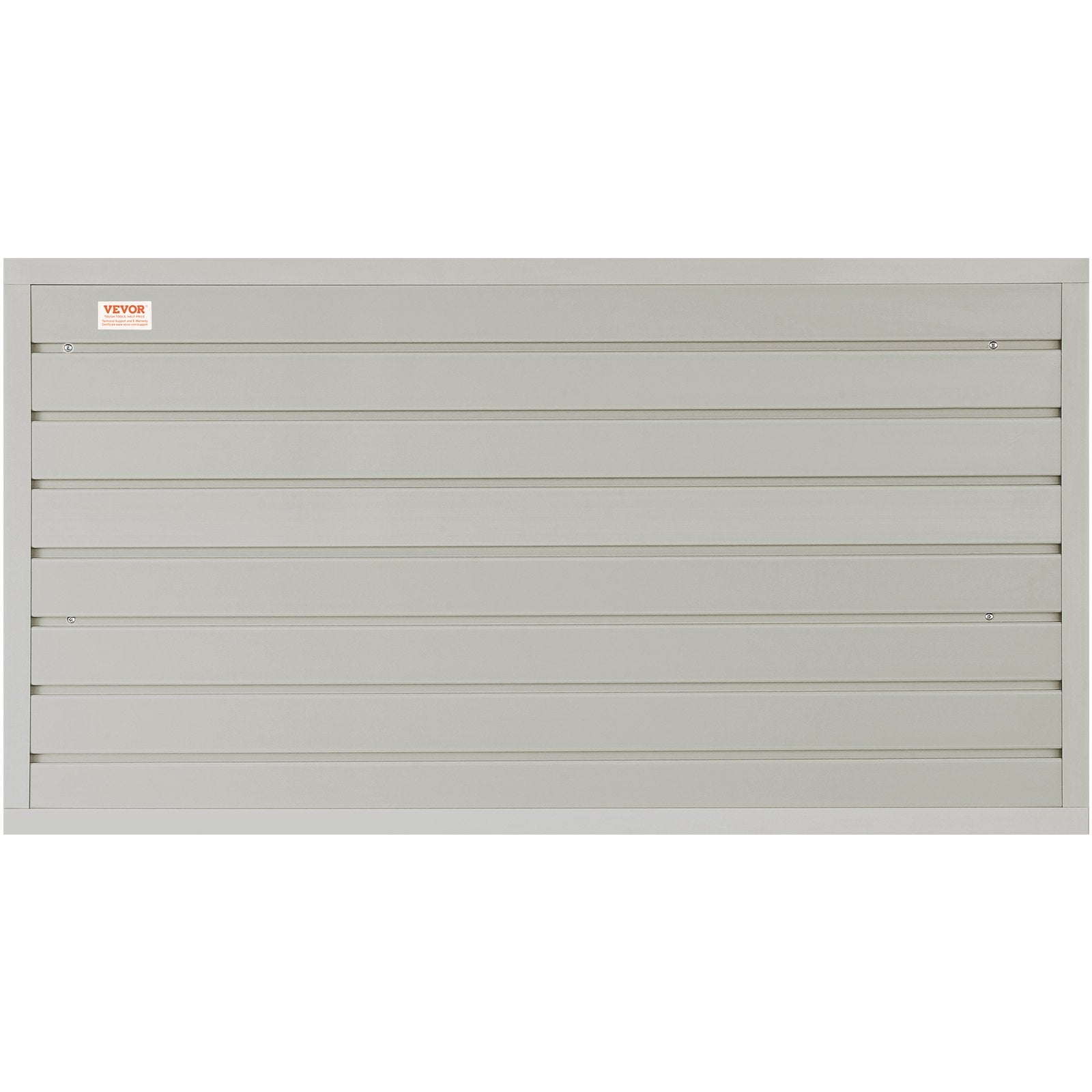 Slatwall Panels 121.9x30.48cm Gray Set of 2 Heavy Duty Garage Wall Organizer