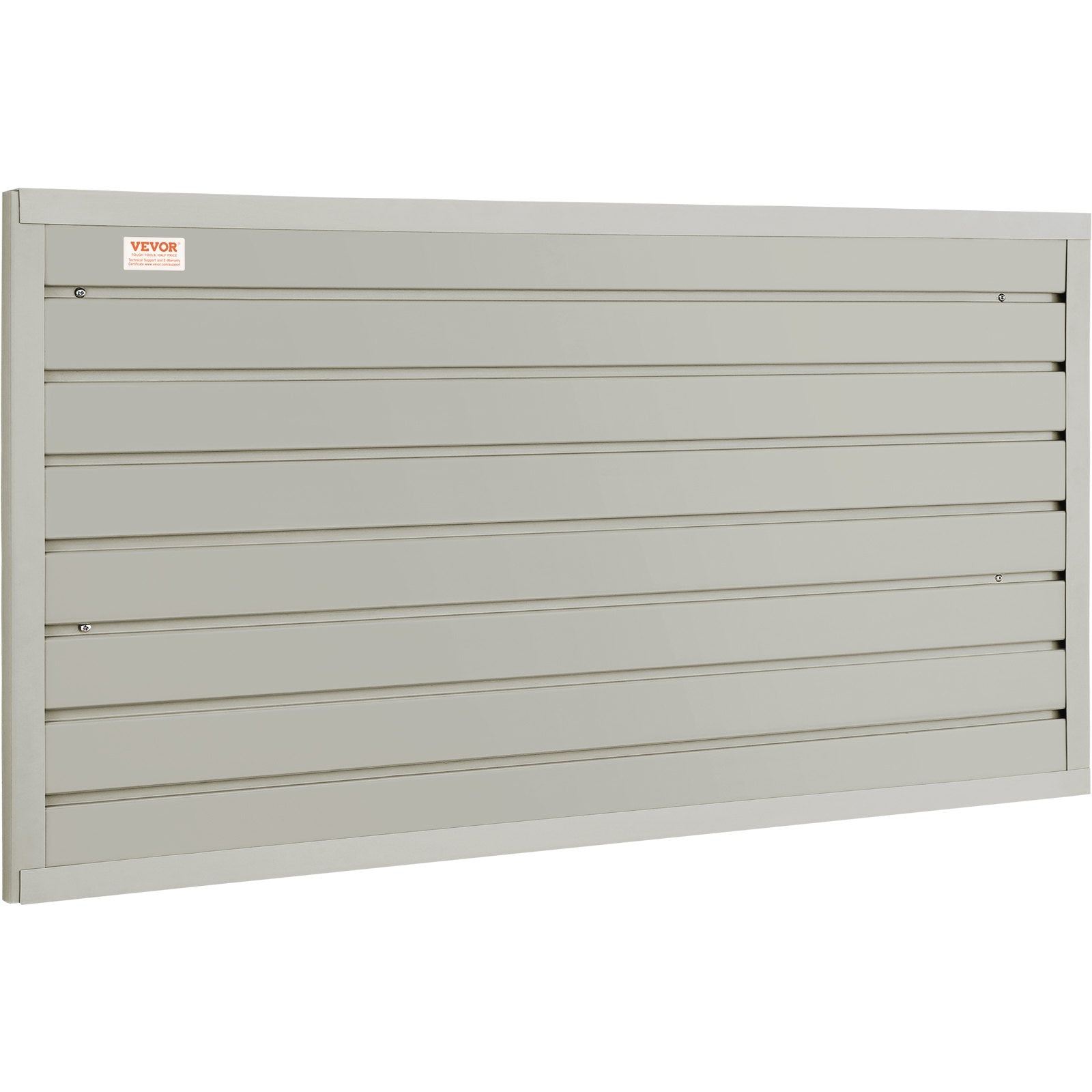 Slatwall Panels 121.9x30.48cm Gray Set of 2 Heavy Duty Garage Wall Organizer
