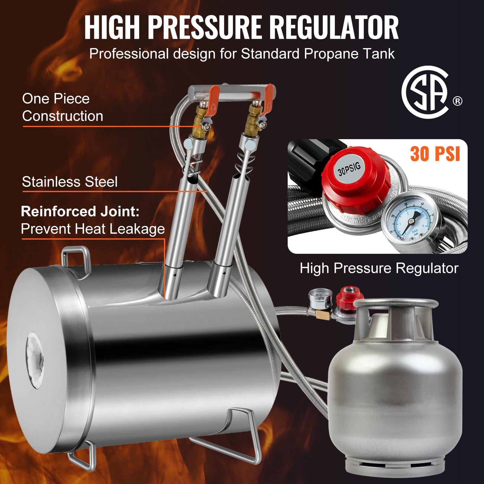 Propane Melting Furnace Kit 8KG Gas Metal Foundry Kiln Crucible Tongs Casting