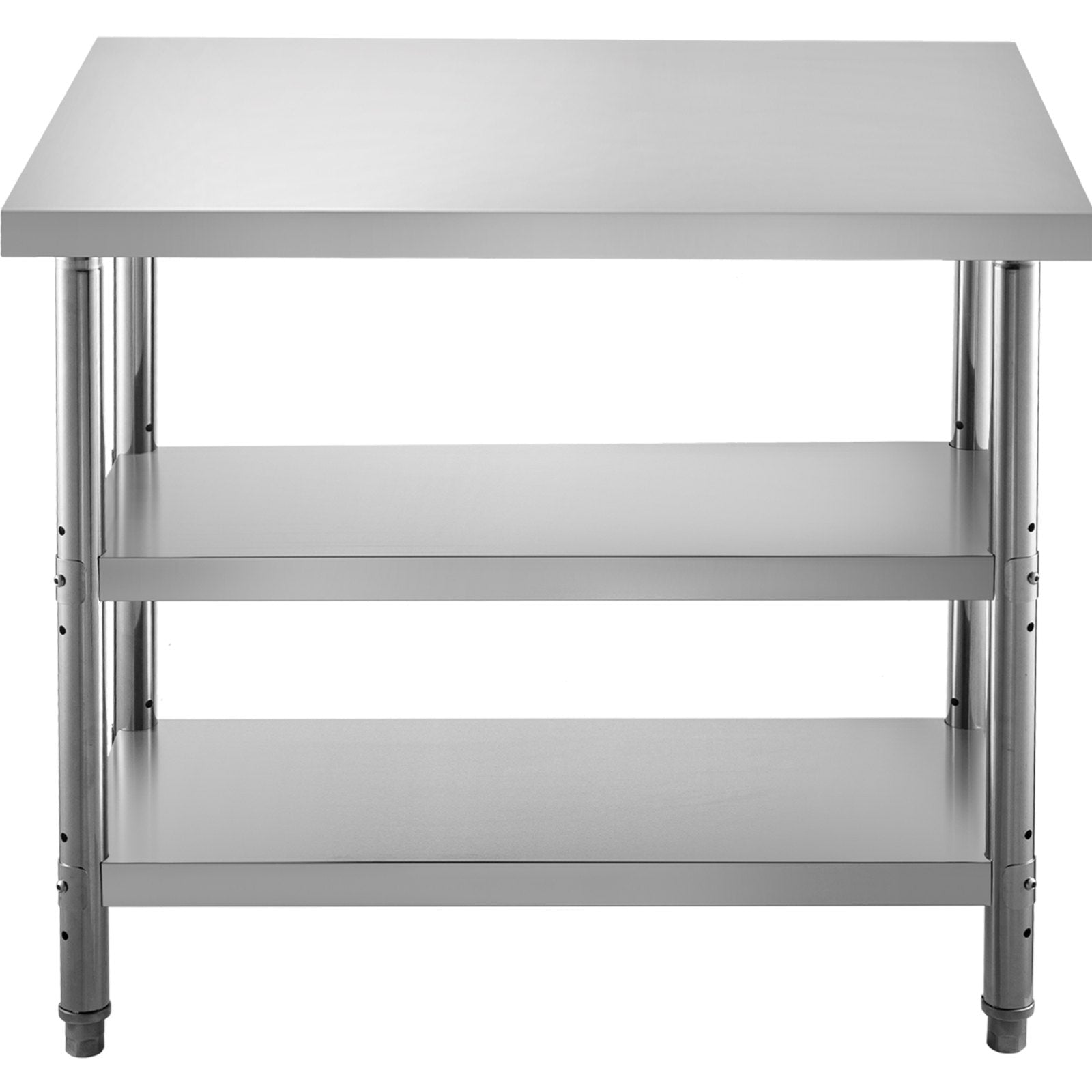Stainless Steel Prep Table 1520x450x855mm Commercial Heavy Duty Kitchen Table