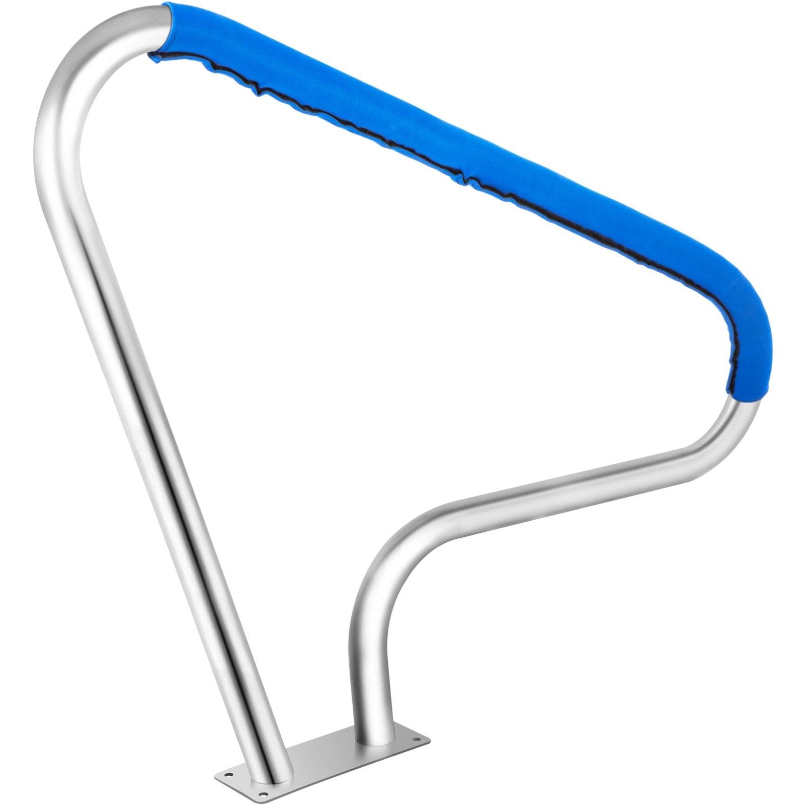 Pool Rail Railing 121.9x91.5cm Stainless Steel Handrail with 4ft Cover