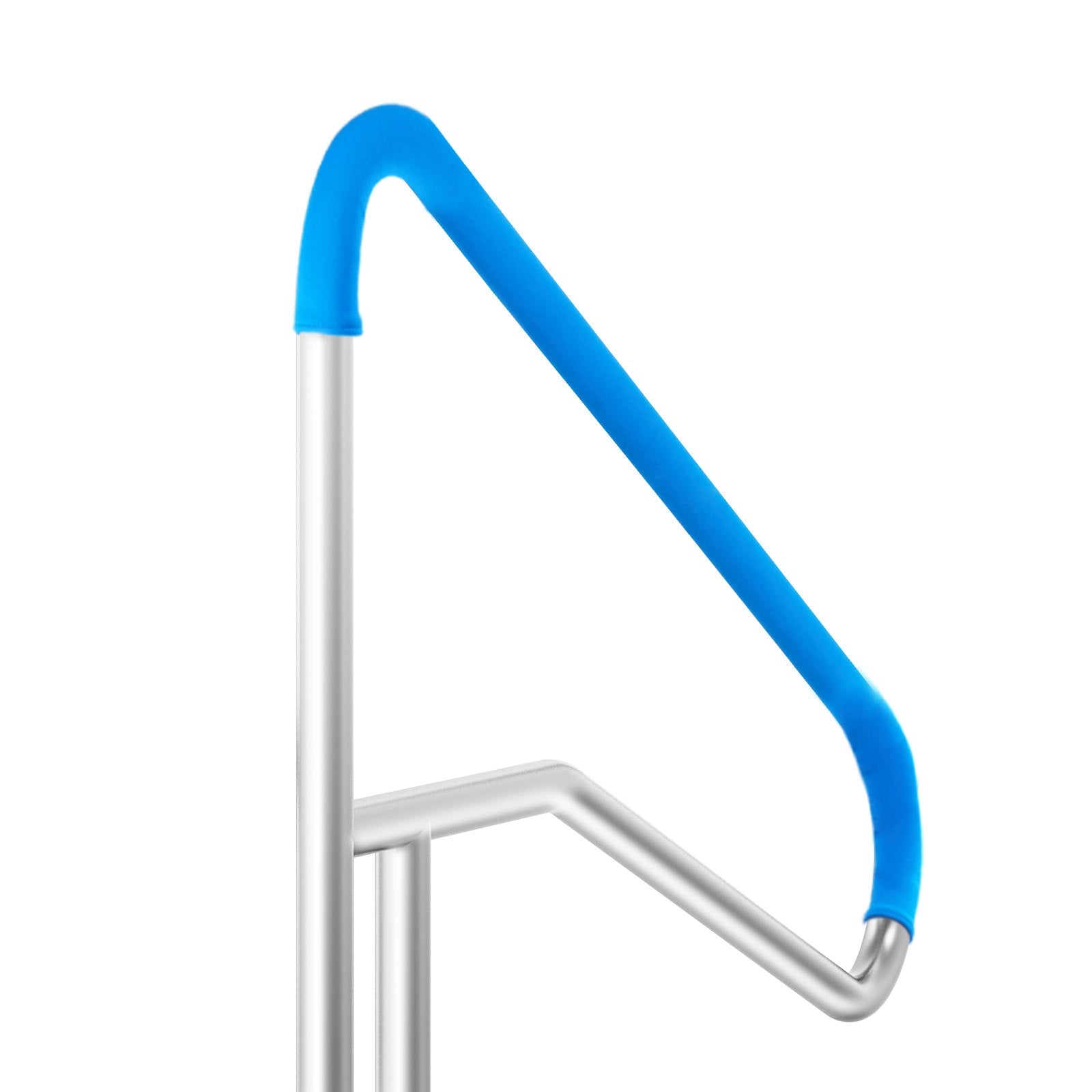 Pool Handrail 55x32in Stainless Steel Railing Rust-Proof Safety Grab Bar