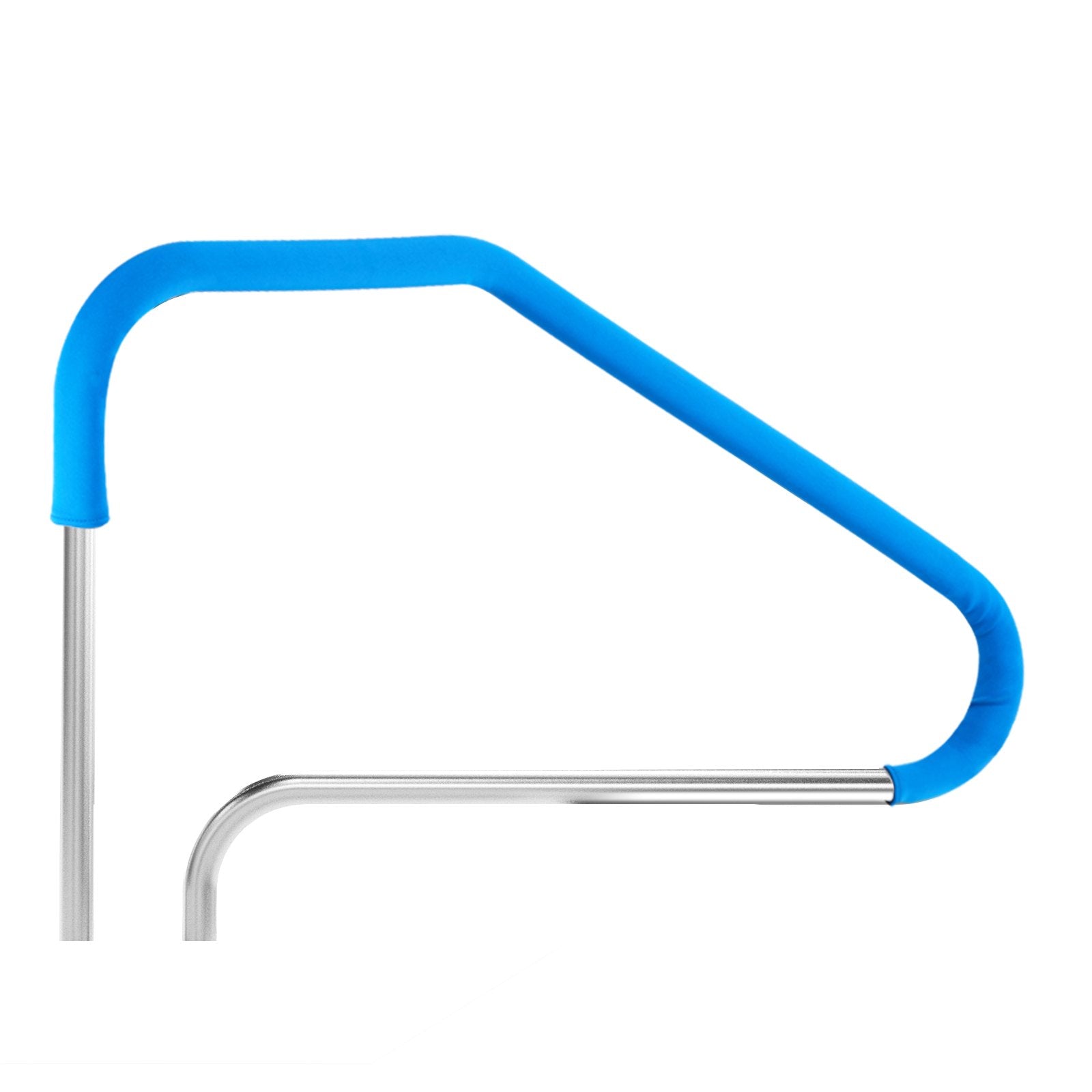 Pool Handrail 46x37in Stainless Steel Pre-built Railing Rust-Proof Grab Bar