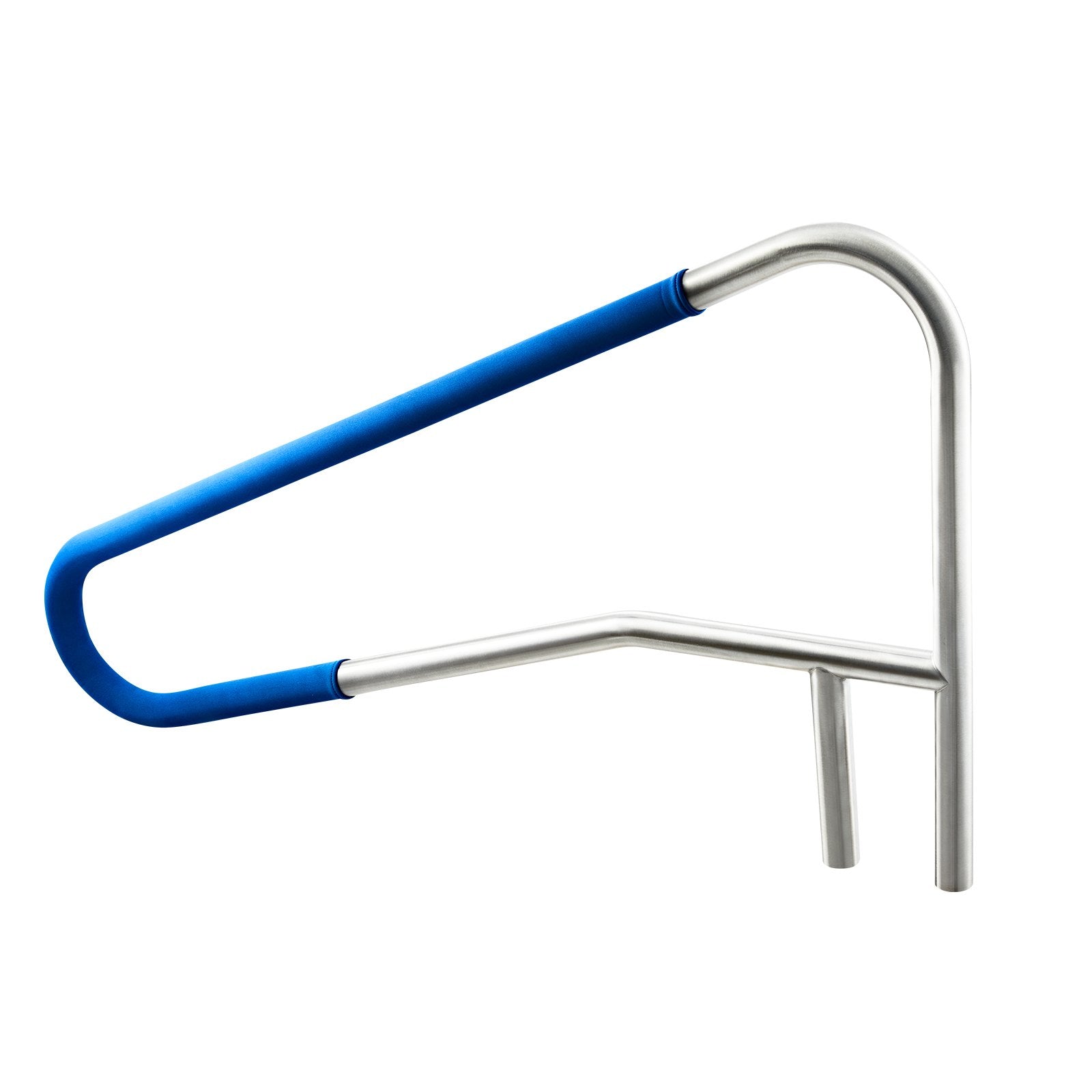 Pool Rail 137.1x81.3cm 304 Stainless Steel Handrail 100kg Heavy-Duty Nonslip