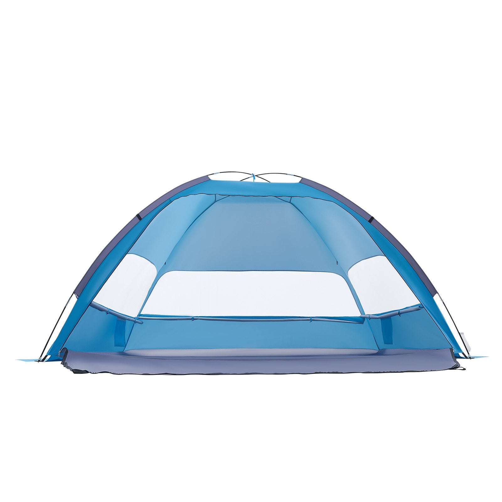 Portable Beach Tent Sun Shelter UPF 50+ Canopy with Carry Bag and Sand Pockets