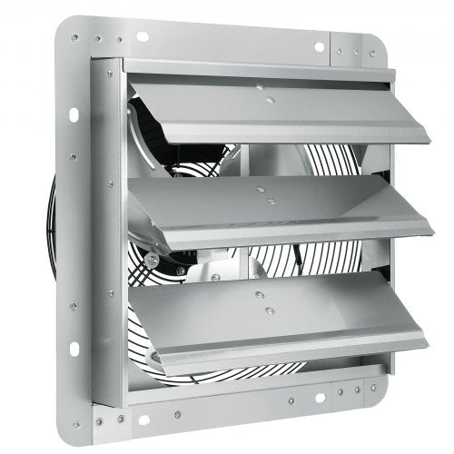 Wall Mount Shutter Exhaust Fan 305 mm 1400RPM 1084 CFM AC Motor Ventilation