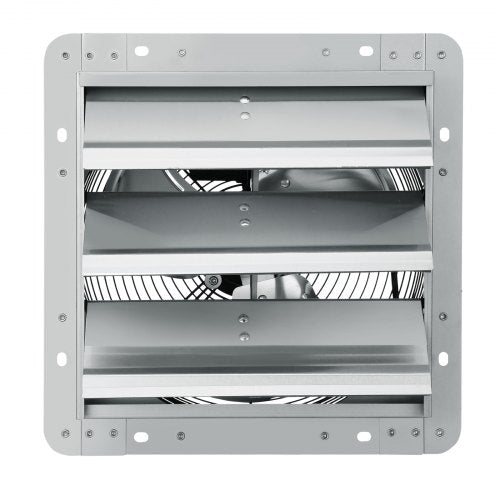 Wall Mount Shutter Exhaust Fan 305 mm 1400RPM 1084 CFM AC Motor Ventilation