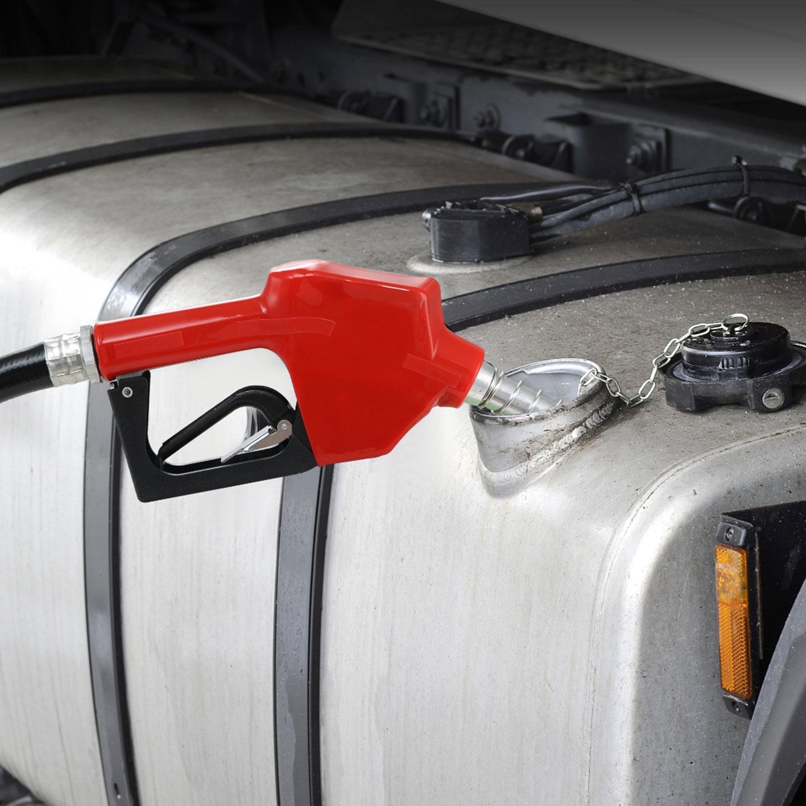 Fuel Transfer Pump 12V DC 10 GPM Portable Diesel Extractor Kit Auto Nozzle